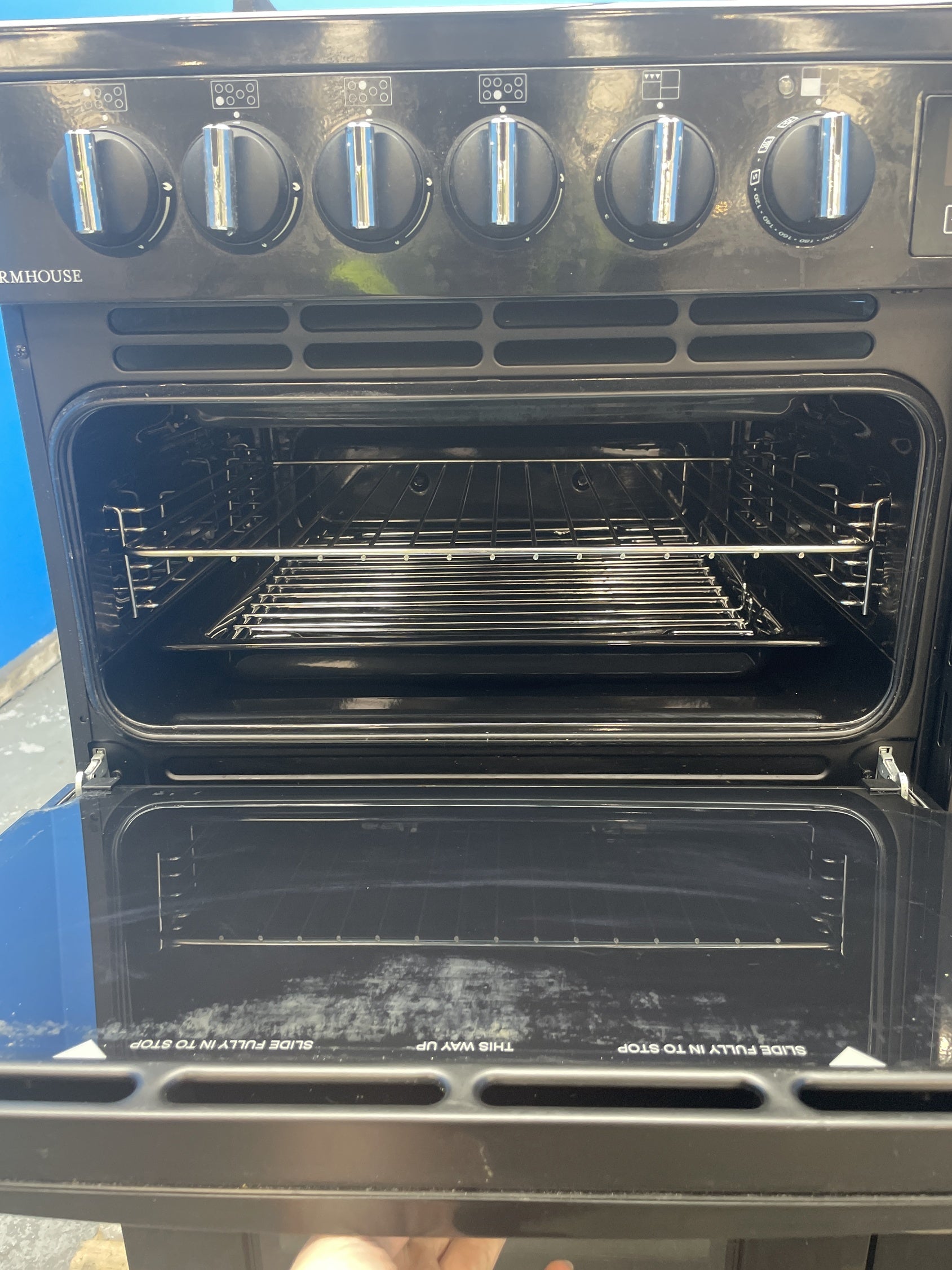 #GRC-159-428 - Belling Farmhouse 100cm Dual Fuel Range Cooker