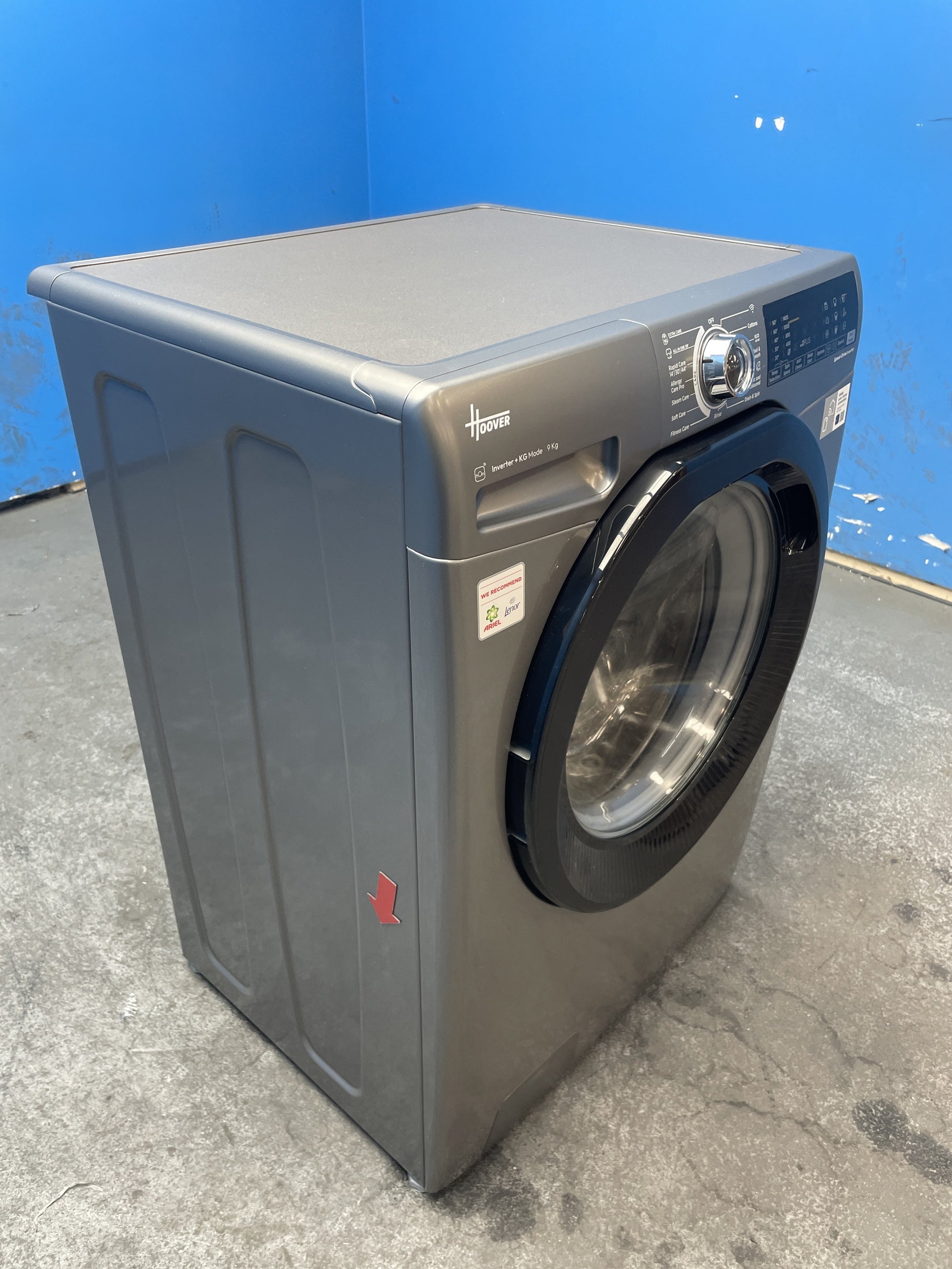 #GRC-163-141 - Hoover H3WPS496TAMBR680 9kg 1400 Spin Washing Machine