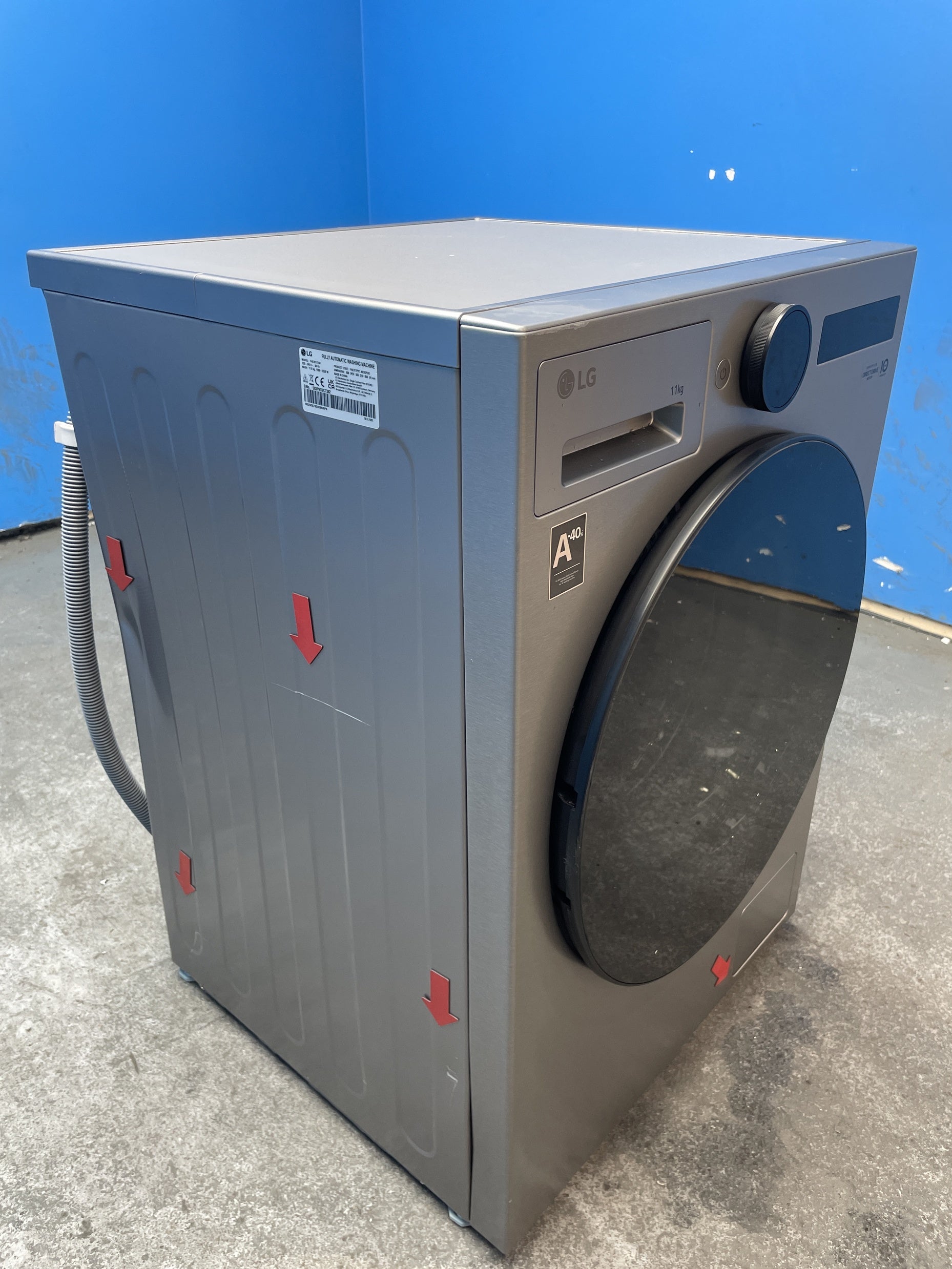 #GRC-158-050 - LG F4X7011TSB 11kg 1400rpm AI Direct Drive Washing Machine