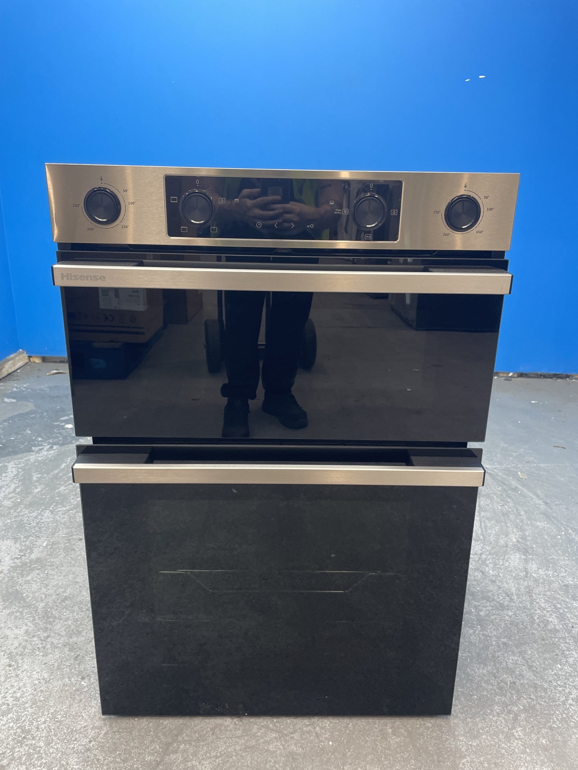 #GRC-157-476 - Hisense Hi6 BID914221CX Built-In Electric Double Oven