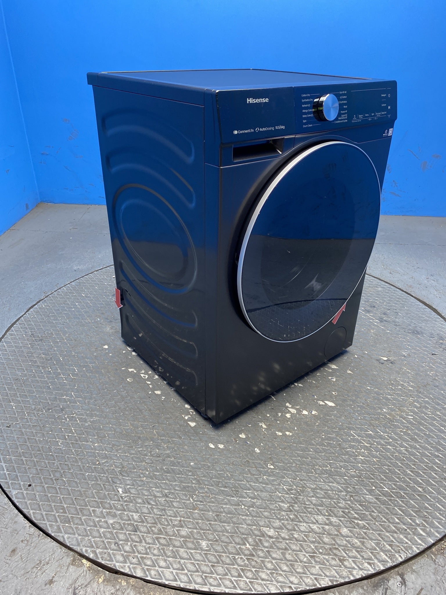 Hisense WD5S1045BB 10.5/6kg 1400rpm Auto Dosing Washer Dryer