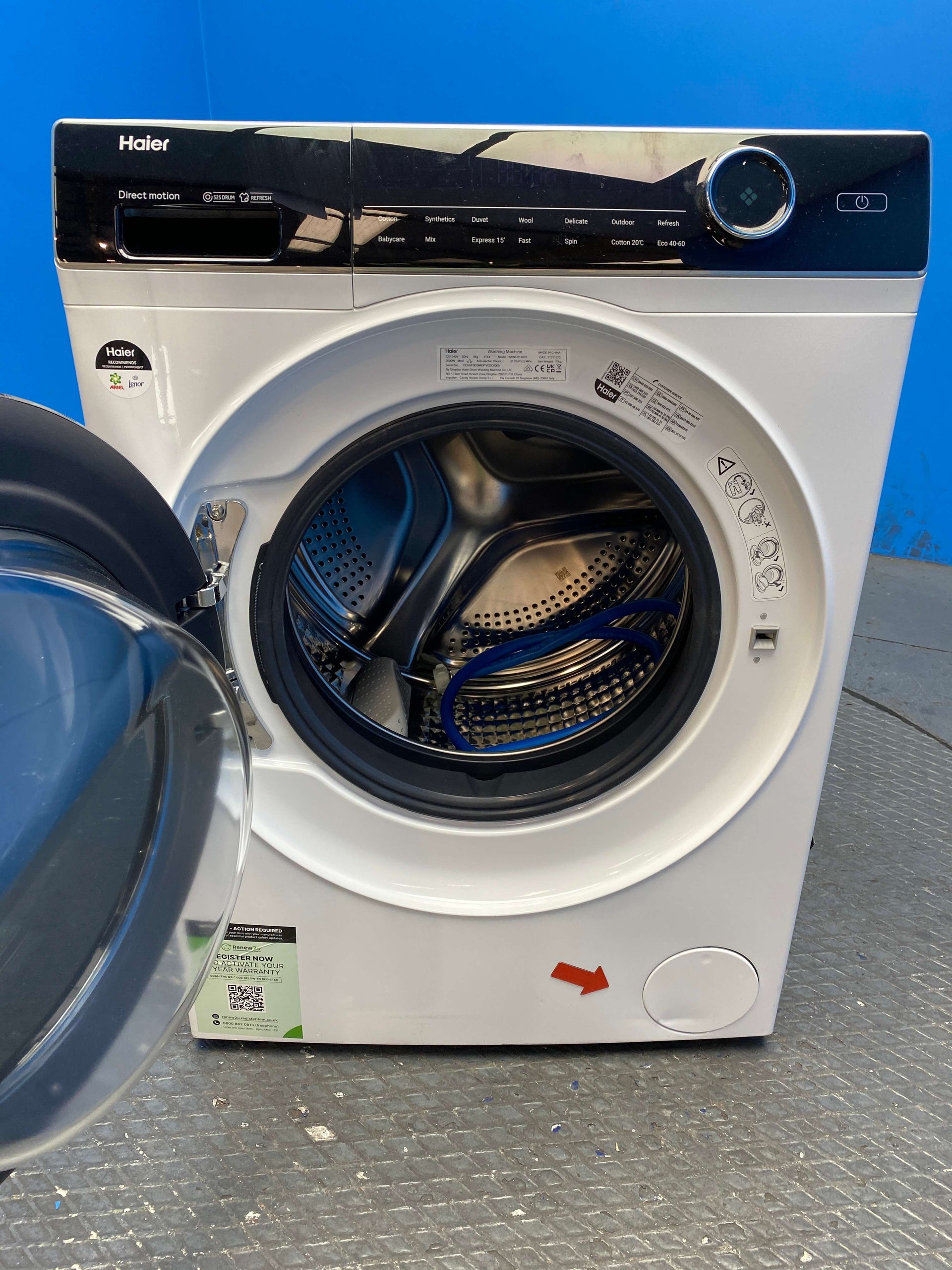 Haier HW80-B14979 Series 7 8kg 1400 Spin Washing Machine