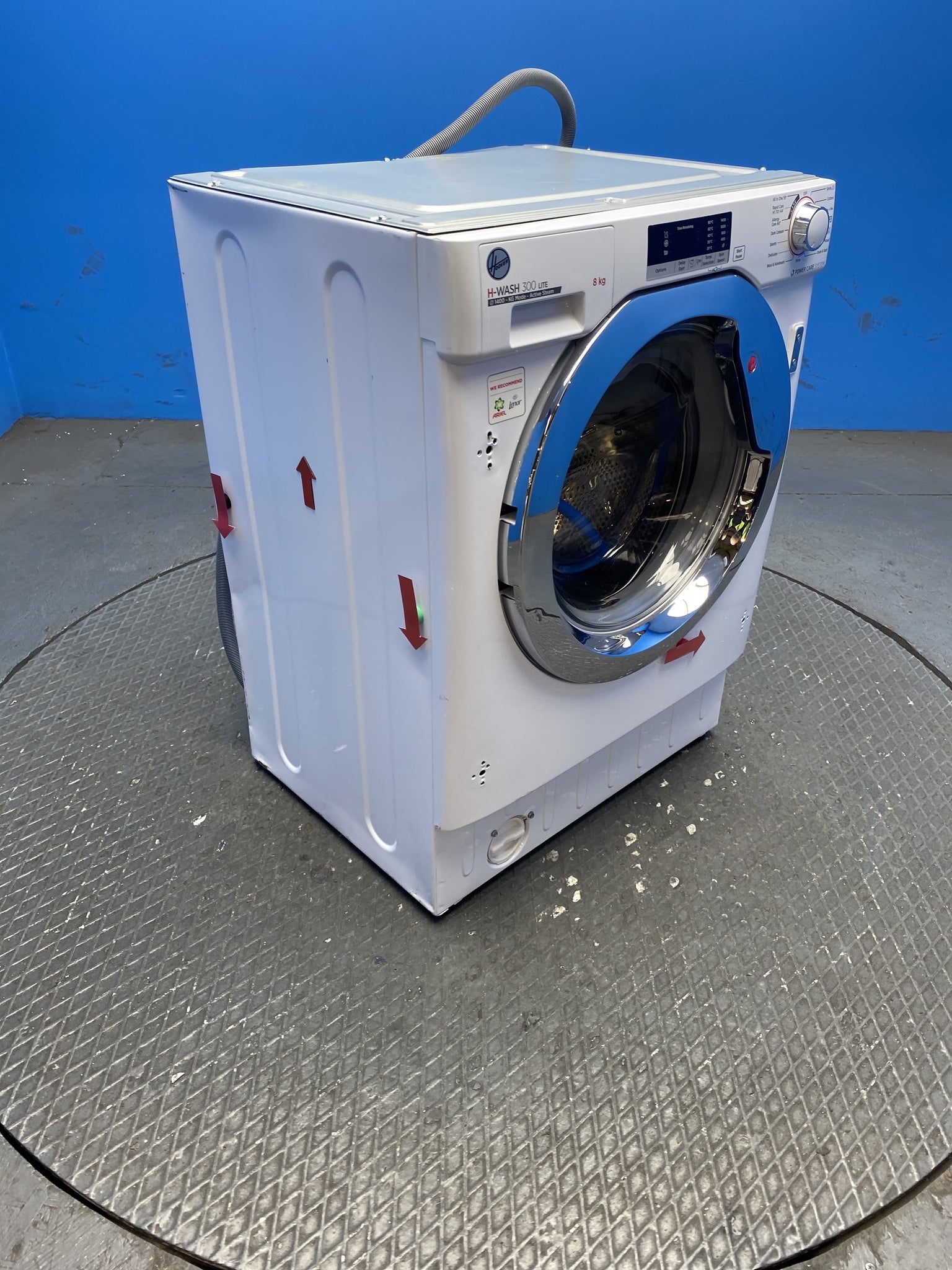 Hoover HBWS48D2ACE Integrated 8kg 1400 Spin Washing Machine