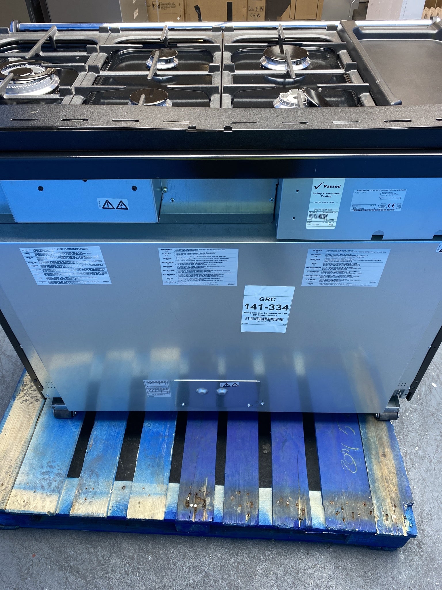 Rangemaster Leckford Deluxe 110cm Dual Fuel Cooker