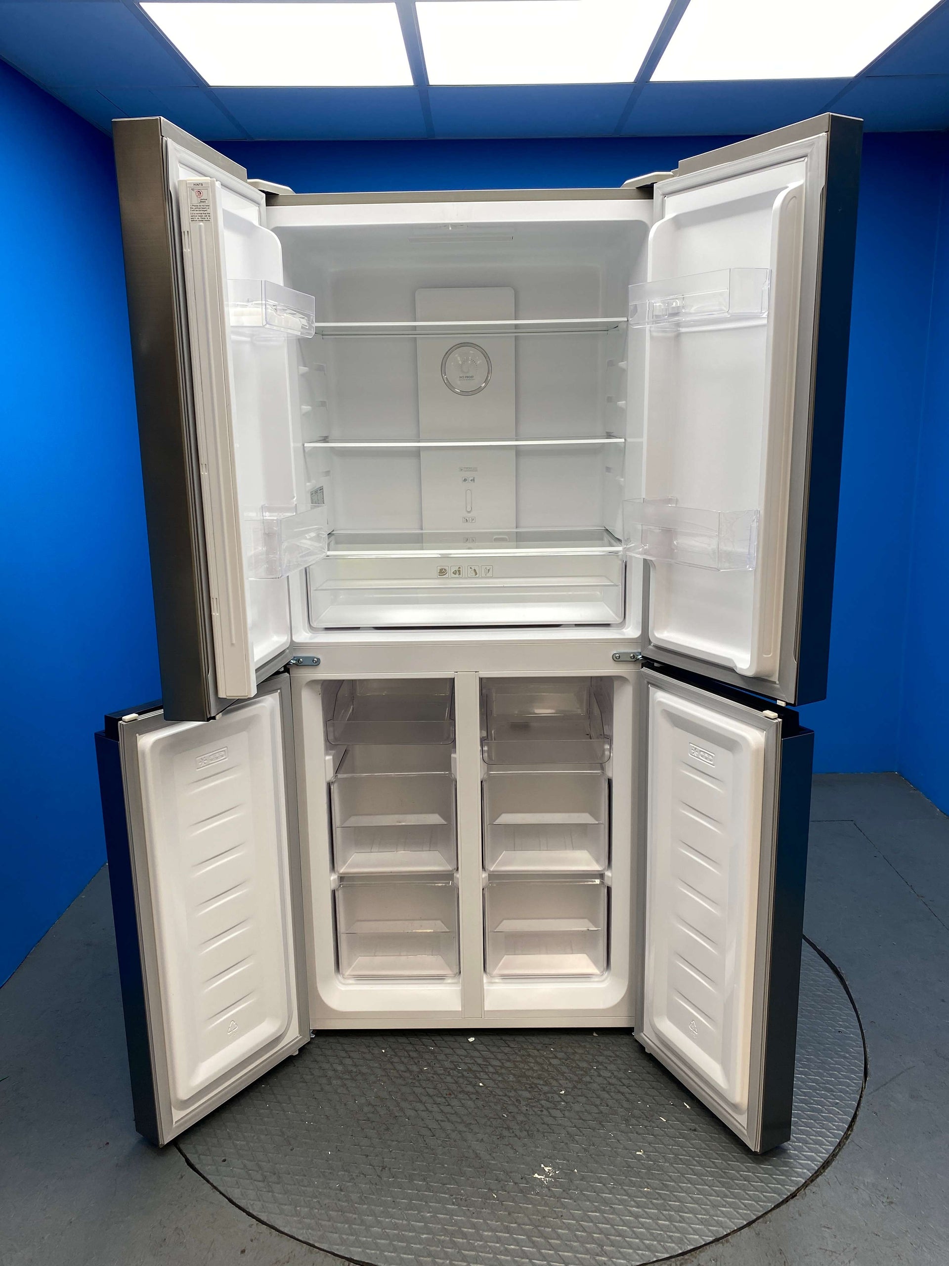 Statesman MD018362NI 362L 4-Door No Frost Fridge Freezer