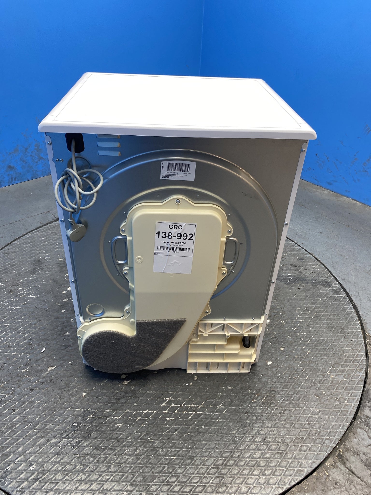 Hoover HLEH8A2DE 8kg Heat Pump Tumble Dryer