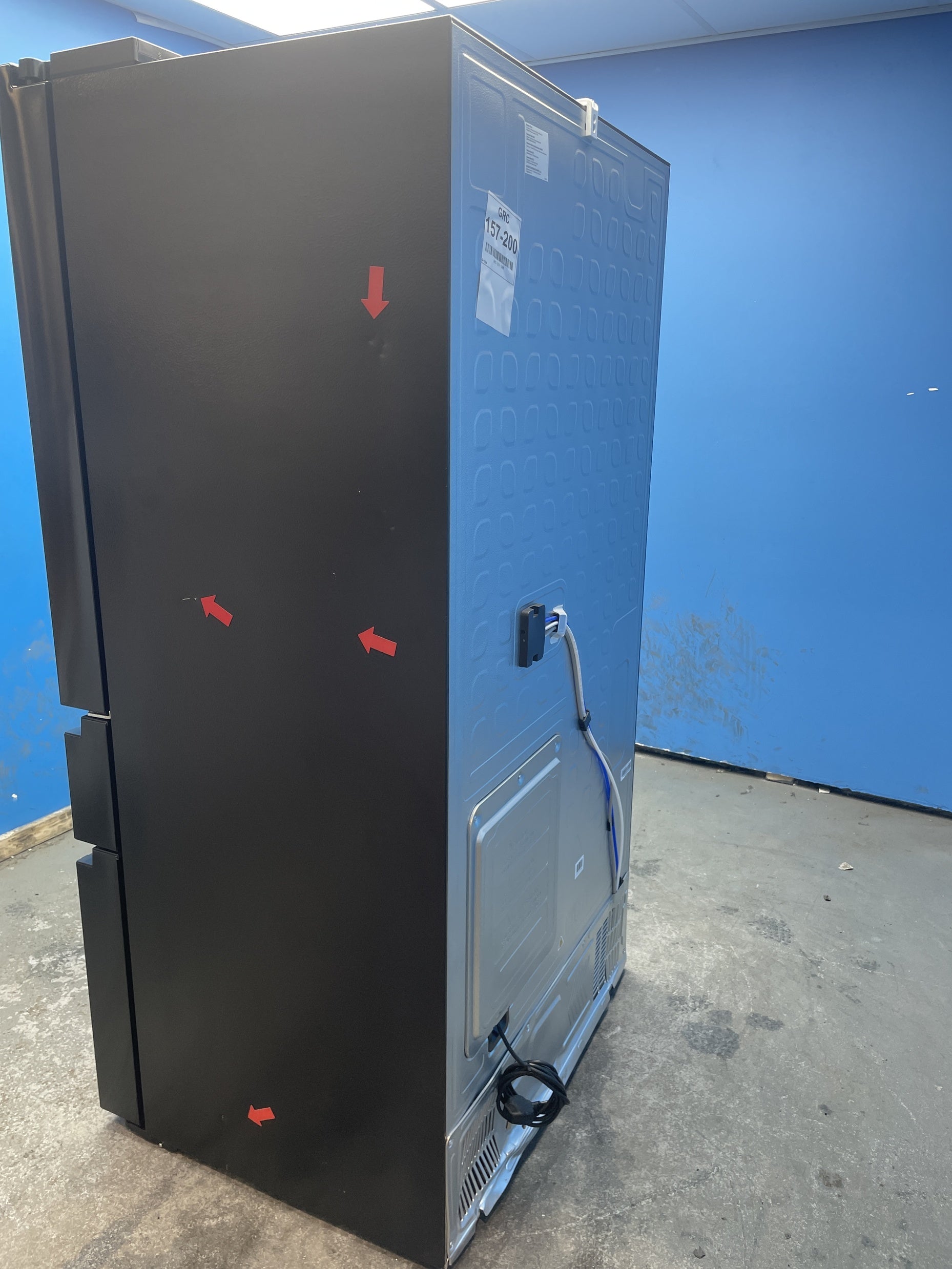 #GRC-157-200 - Hisense RF728N4SBFE PureFlat French Door Fridge Freezer