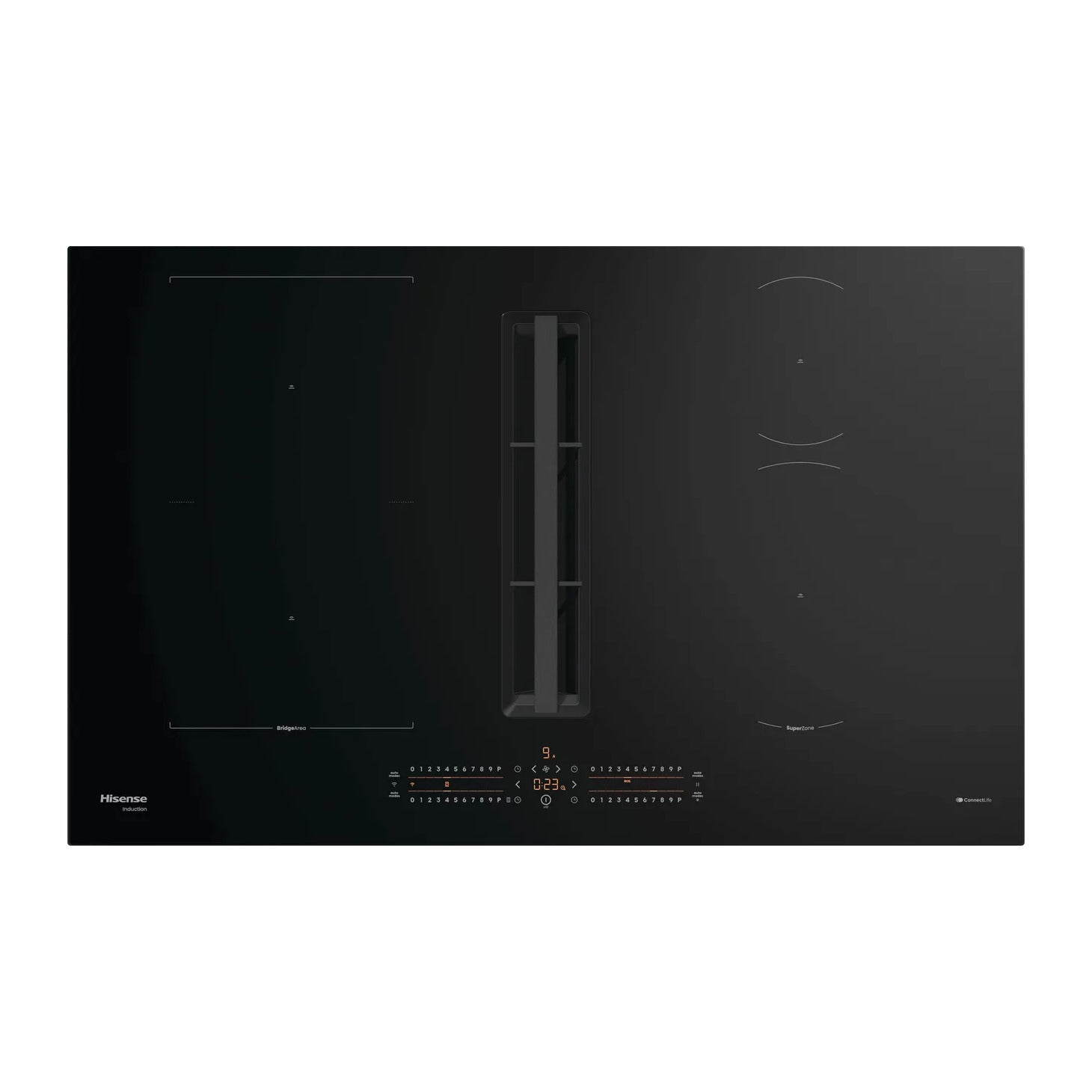 Hisense 83cm Induction Hob with Bridge Zone – 4 Zones, WiFi Smart Control – Renew 2 U