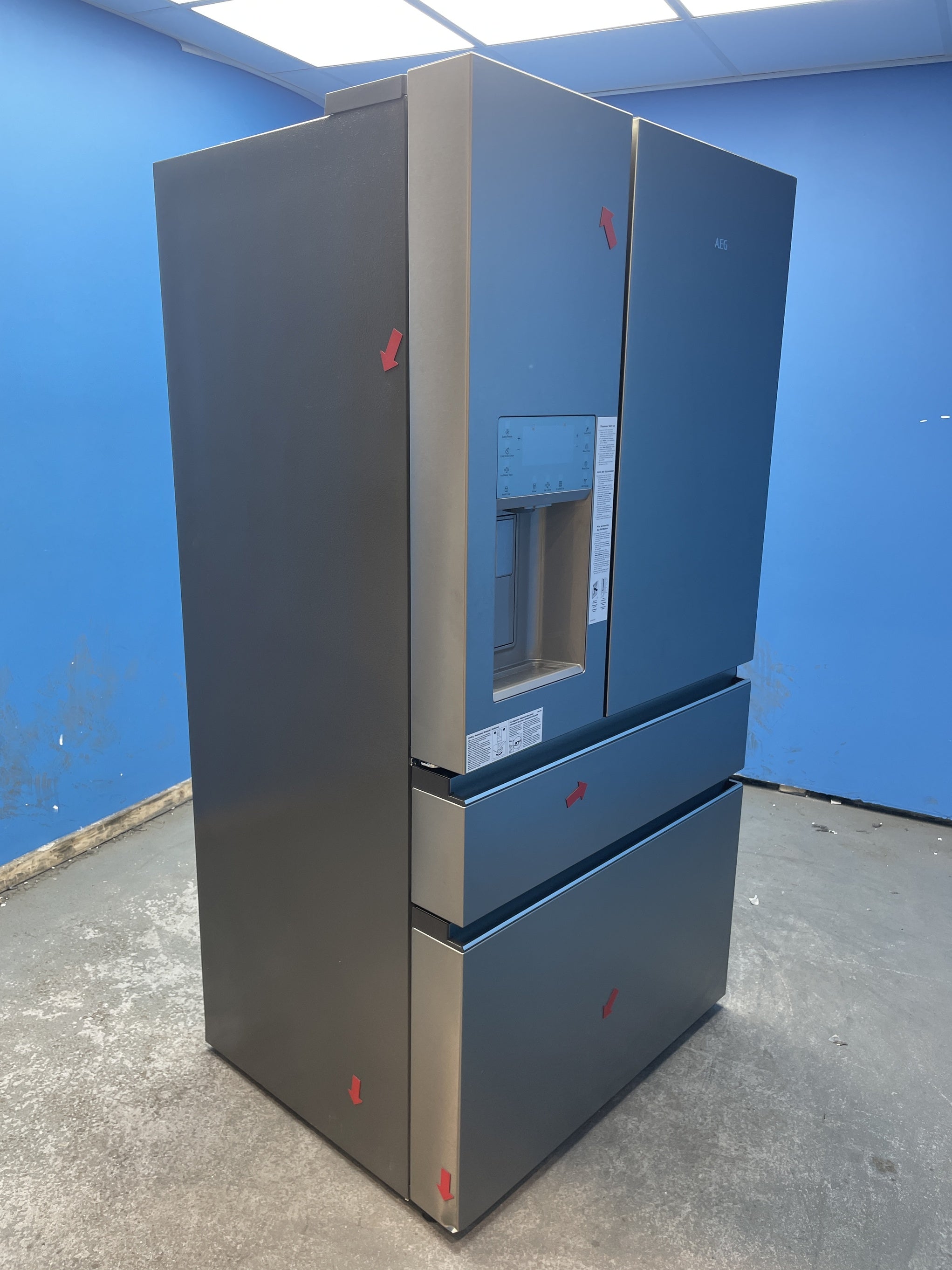 #GRC-158-321 - AEG RMB954E9VX 9000 Series MultiSwitch French Door Fridge Freezer