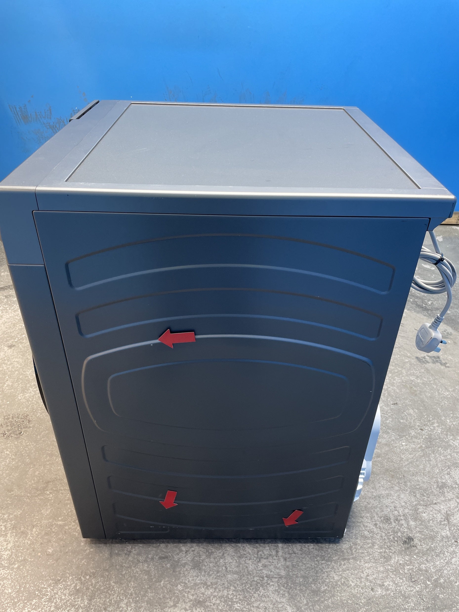#GRC-163-370 - Haier X Series 5 10kg Heat Pump Tumble Dryer – Grey, D Energy Rating