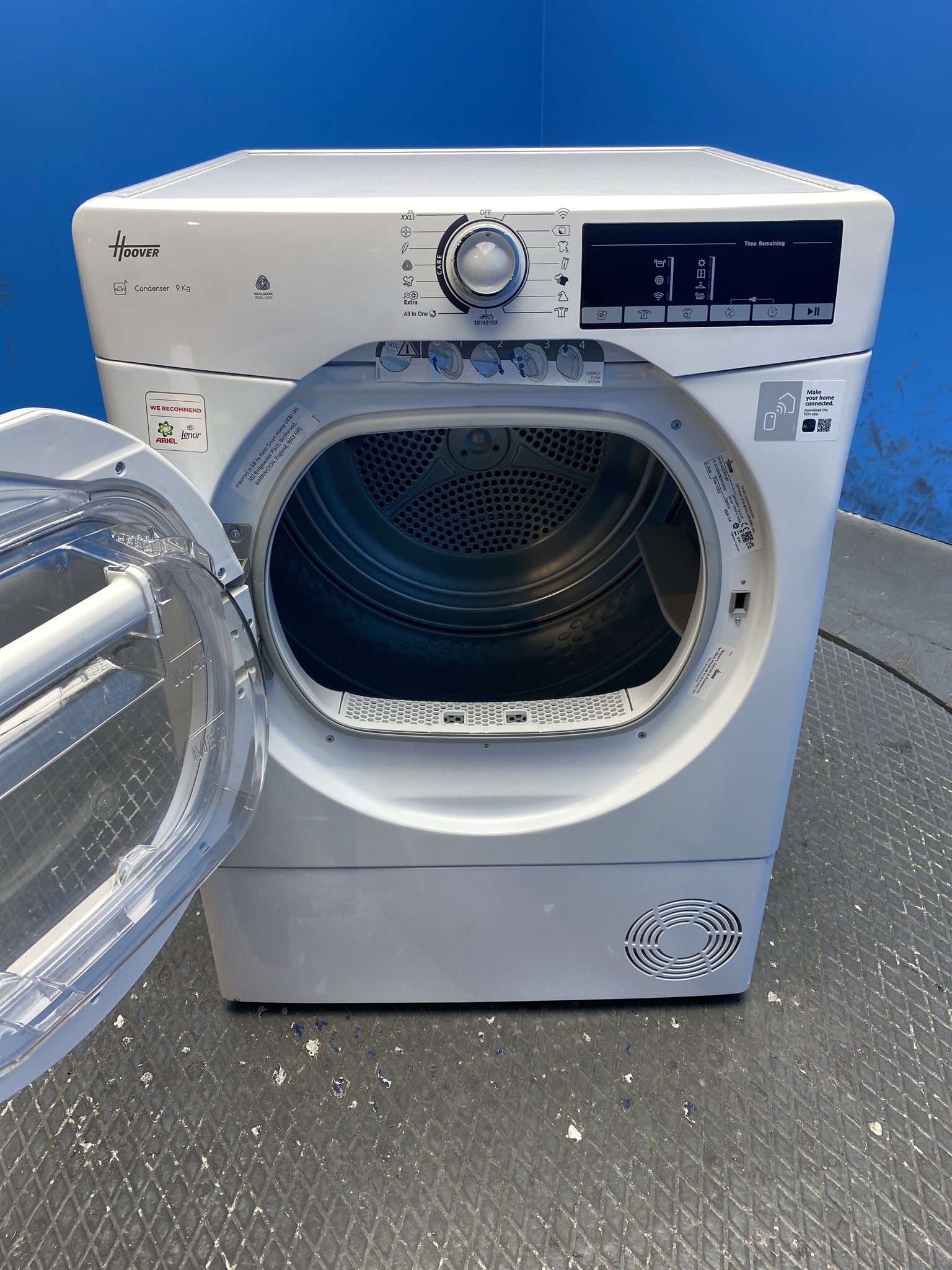Hoover HLEC9TE 9kg Condenser Tumble Dryer