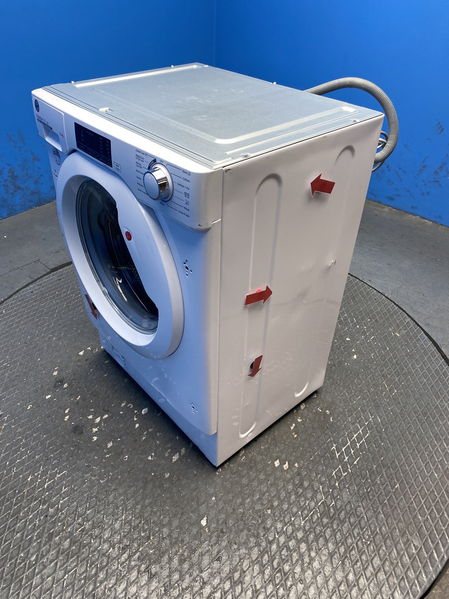 Hoover HBWS49D1W4 Integrated 9kg 1400 Spin Washing Machine