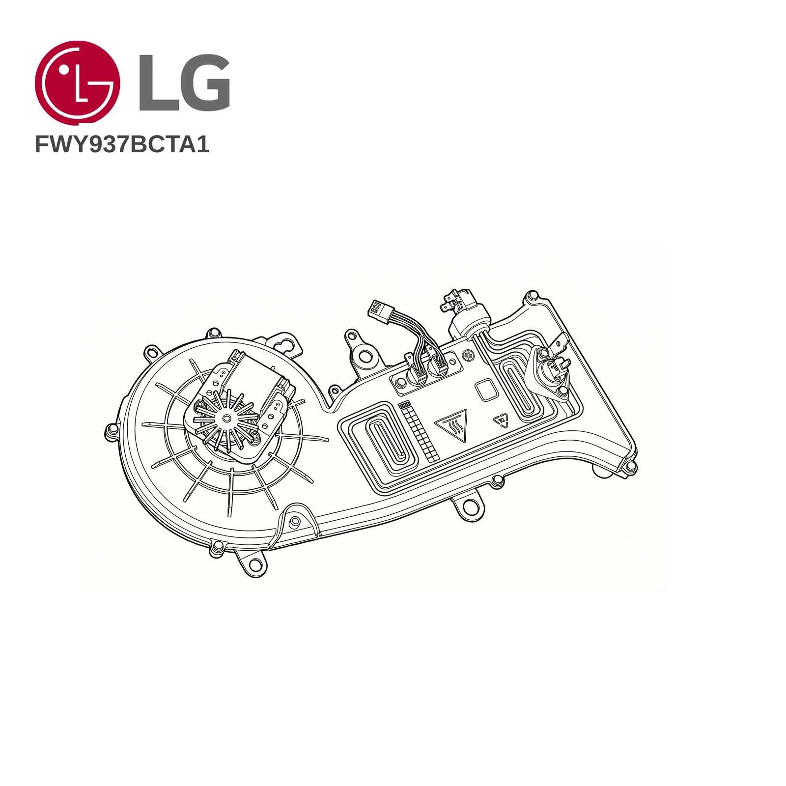 LG FWY937BCTA1 Dryer Chamber - Renew 2 U