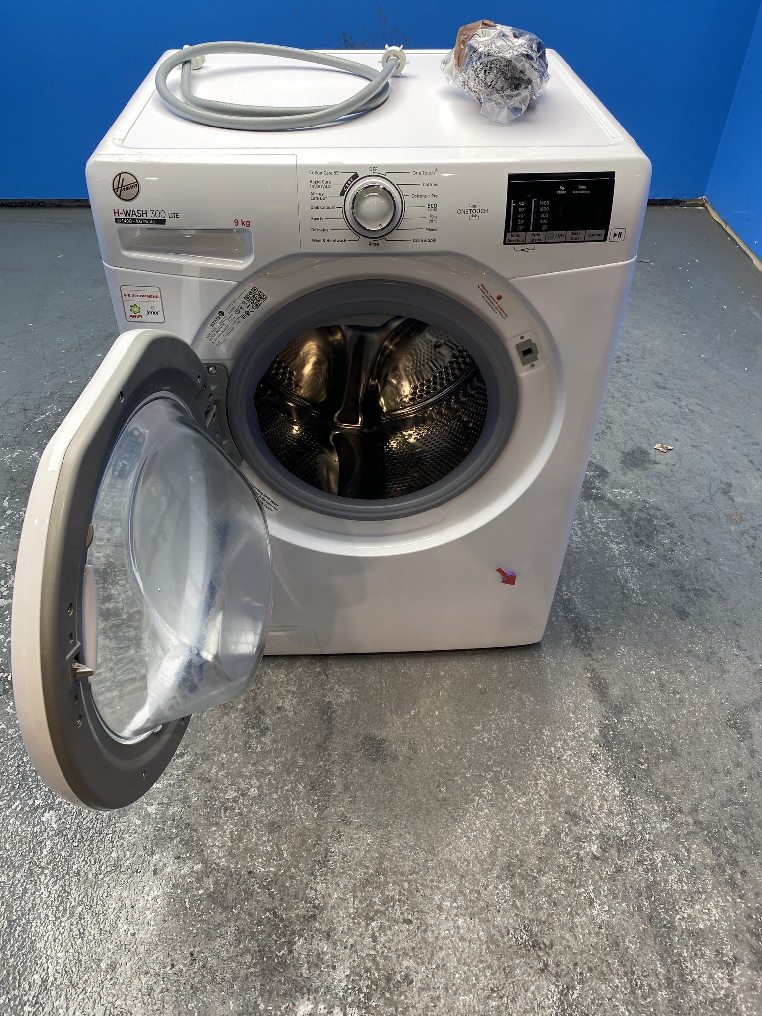 Hoover H3W492DA4 9kg 1400 Spin Washing Machine