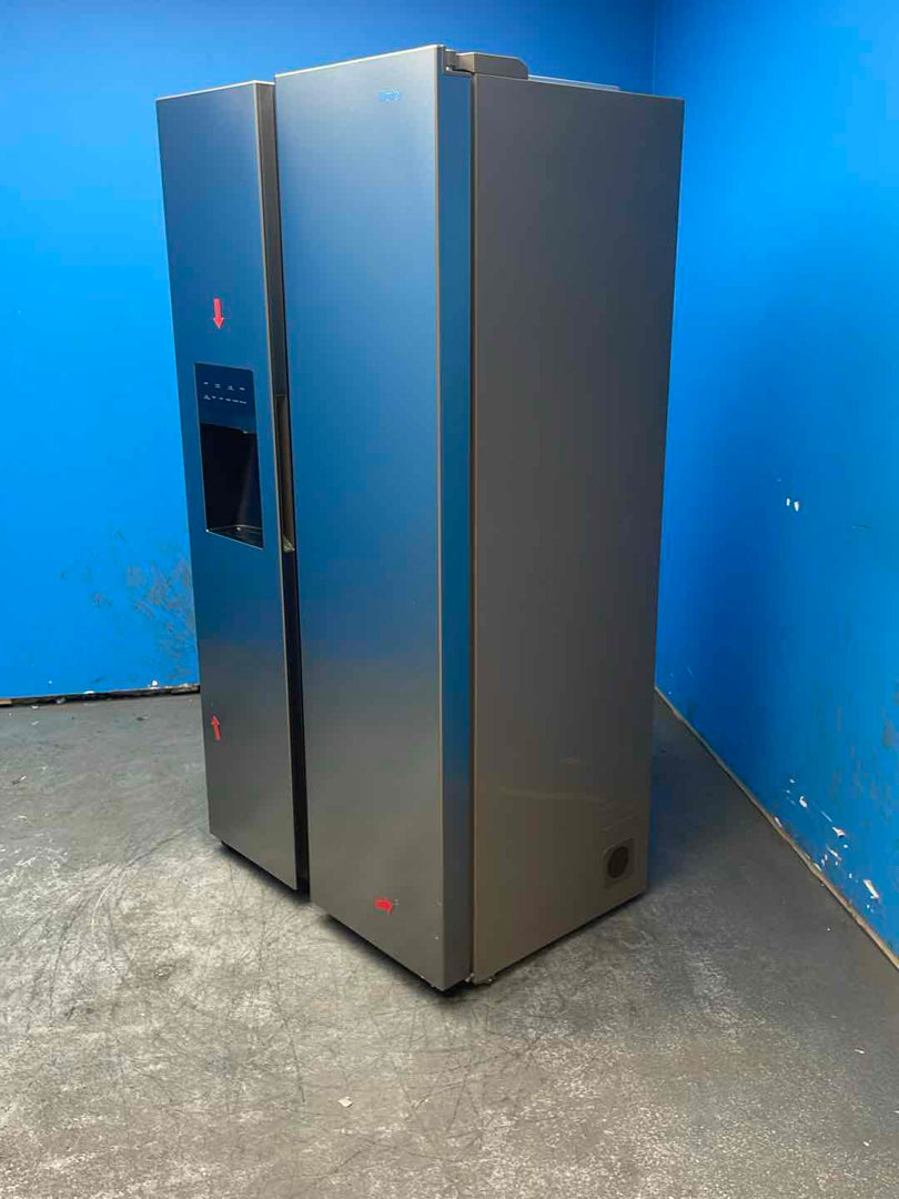 #GRC-161-581 - Haier SBS 90 Series 5 HSR5918DIMP American Fridge Freezer