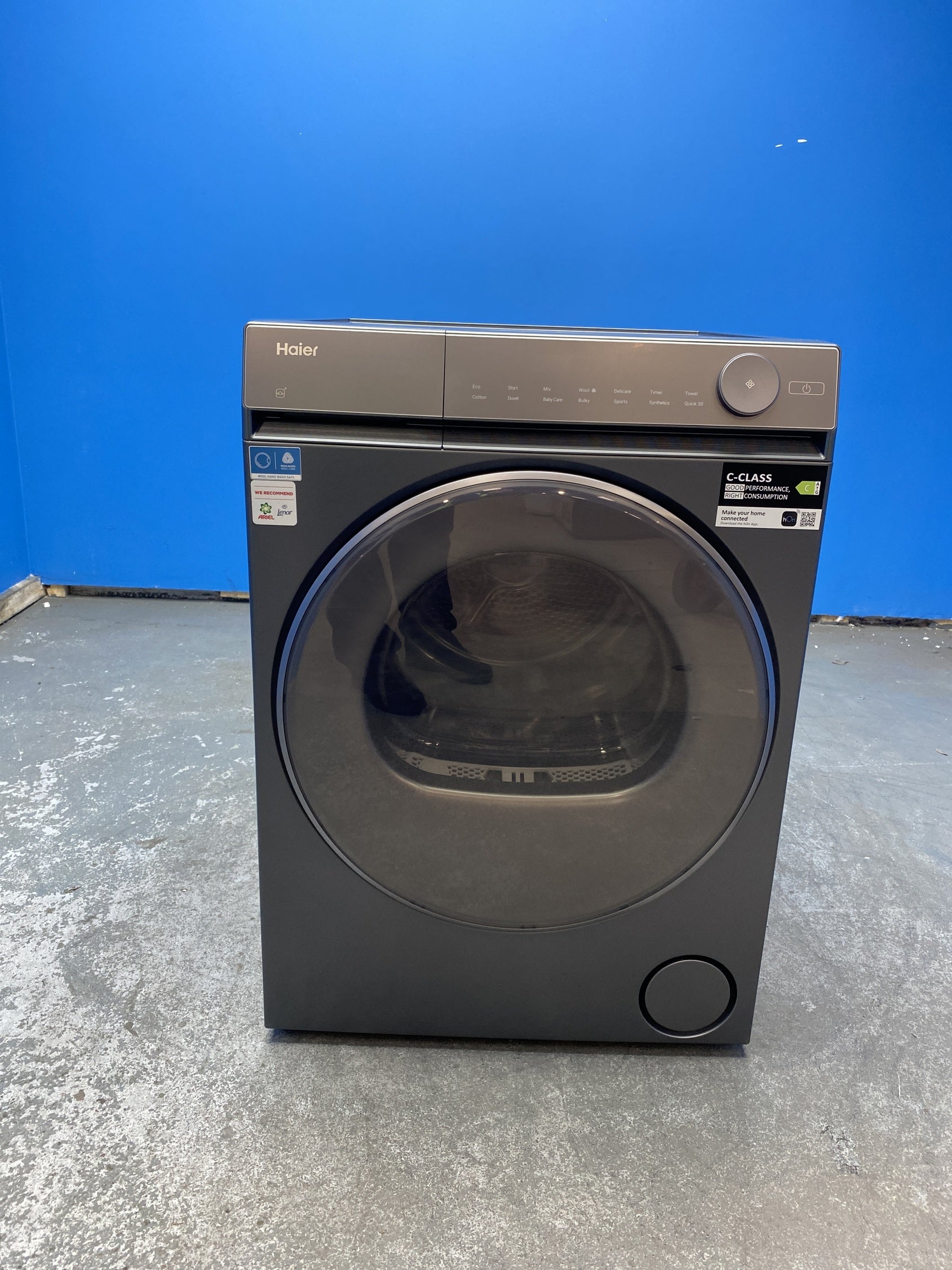 #GRC-144-956 - Haier X Series 7 HD90-C367GU1 9kg Heat Pump Tumble Dryer