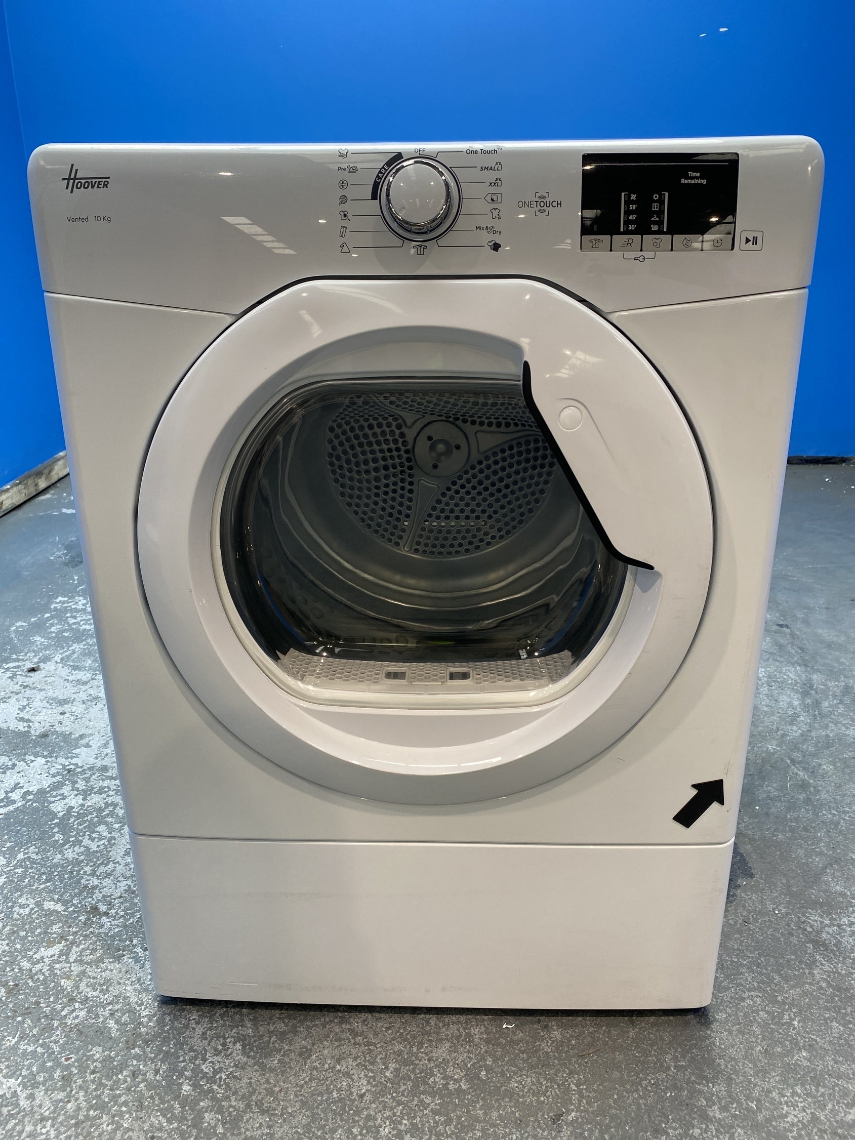 #GRC-156-420 - Hoover HLE V10DG-80 10kg Vented Tumble Dryer