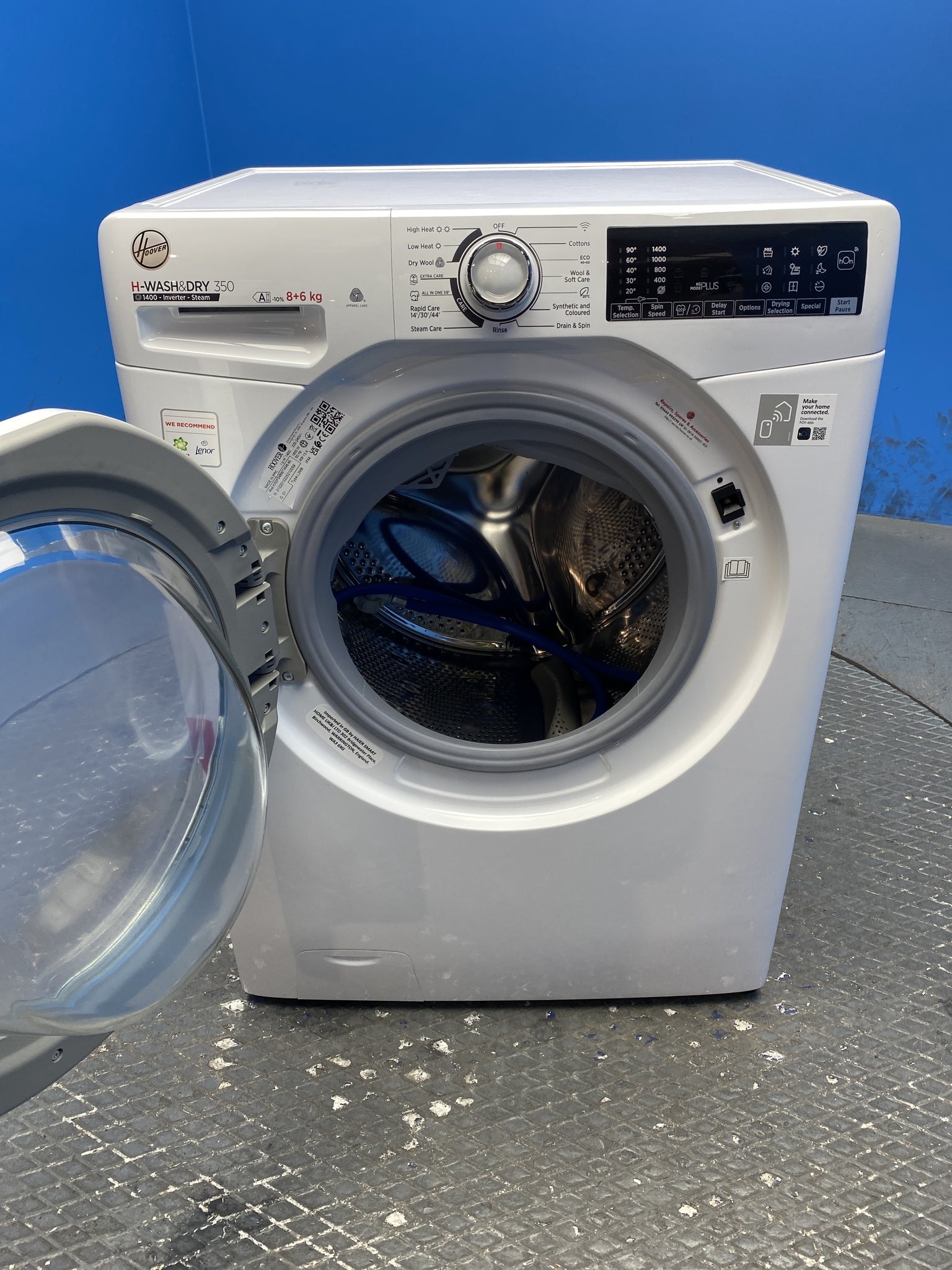Hoover H3DPS4866TAM6 8kg/6kg 1400 Spin Washer Dryer