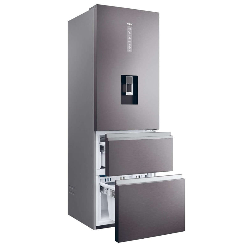 Haier HTW5618EWMP 357L Series 5 60cm 3D No Frost Fridge Freezer – Renew 2 U