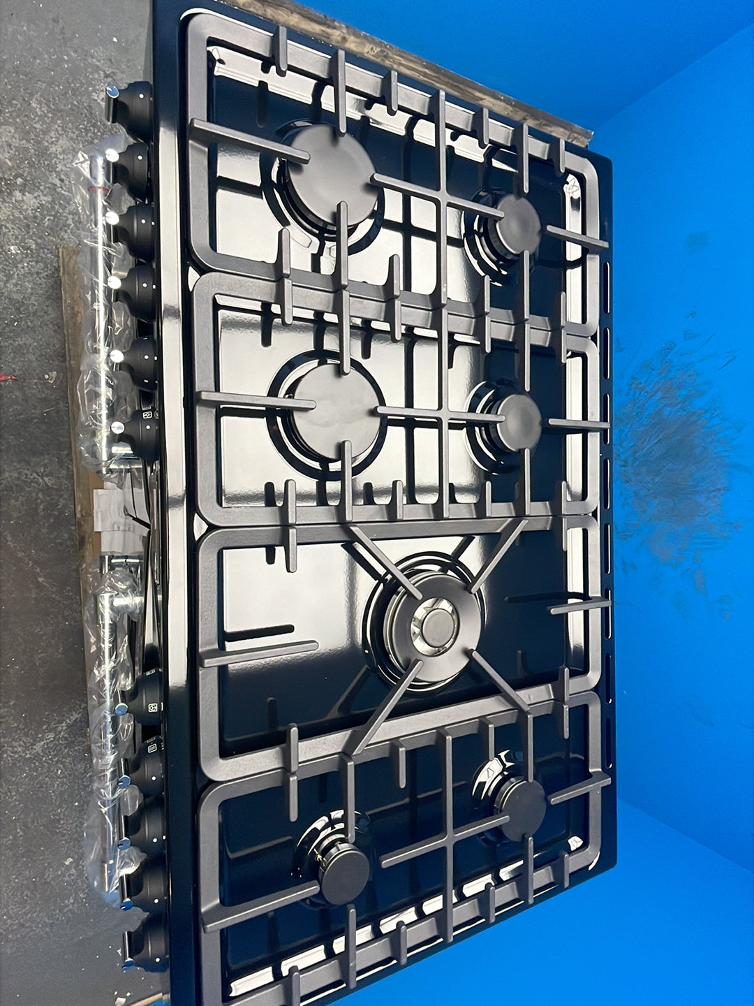 #GRC-164-293 - Belling Farmhouse 100cm Dual Fuel Range Cooker – 157L, AirFry, Black