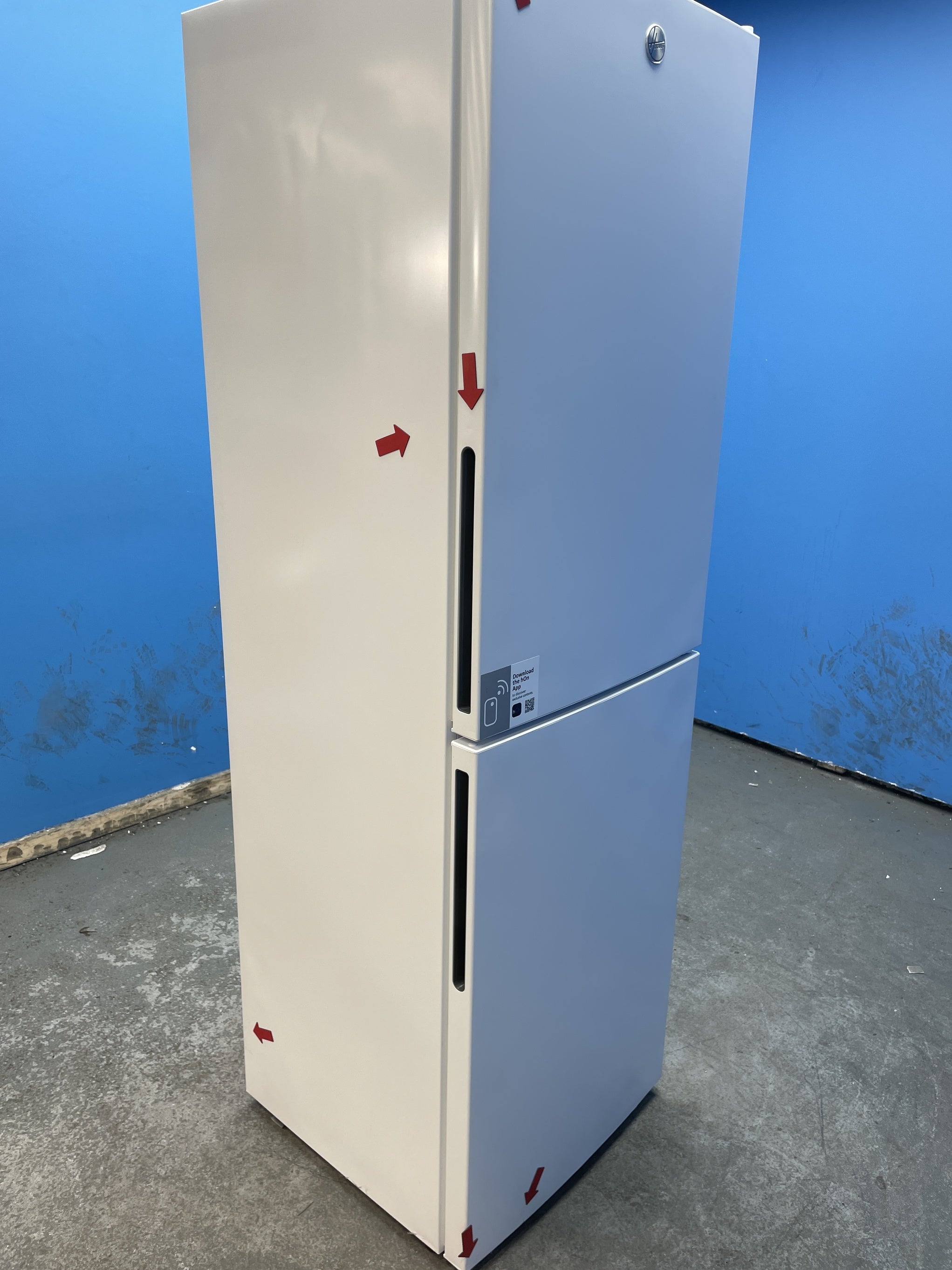 #GRC-157-323 - Hoover HVCT3L517EWKR H-FRIDGE 300 Low Frost Fridge Freezer