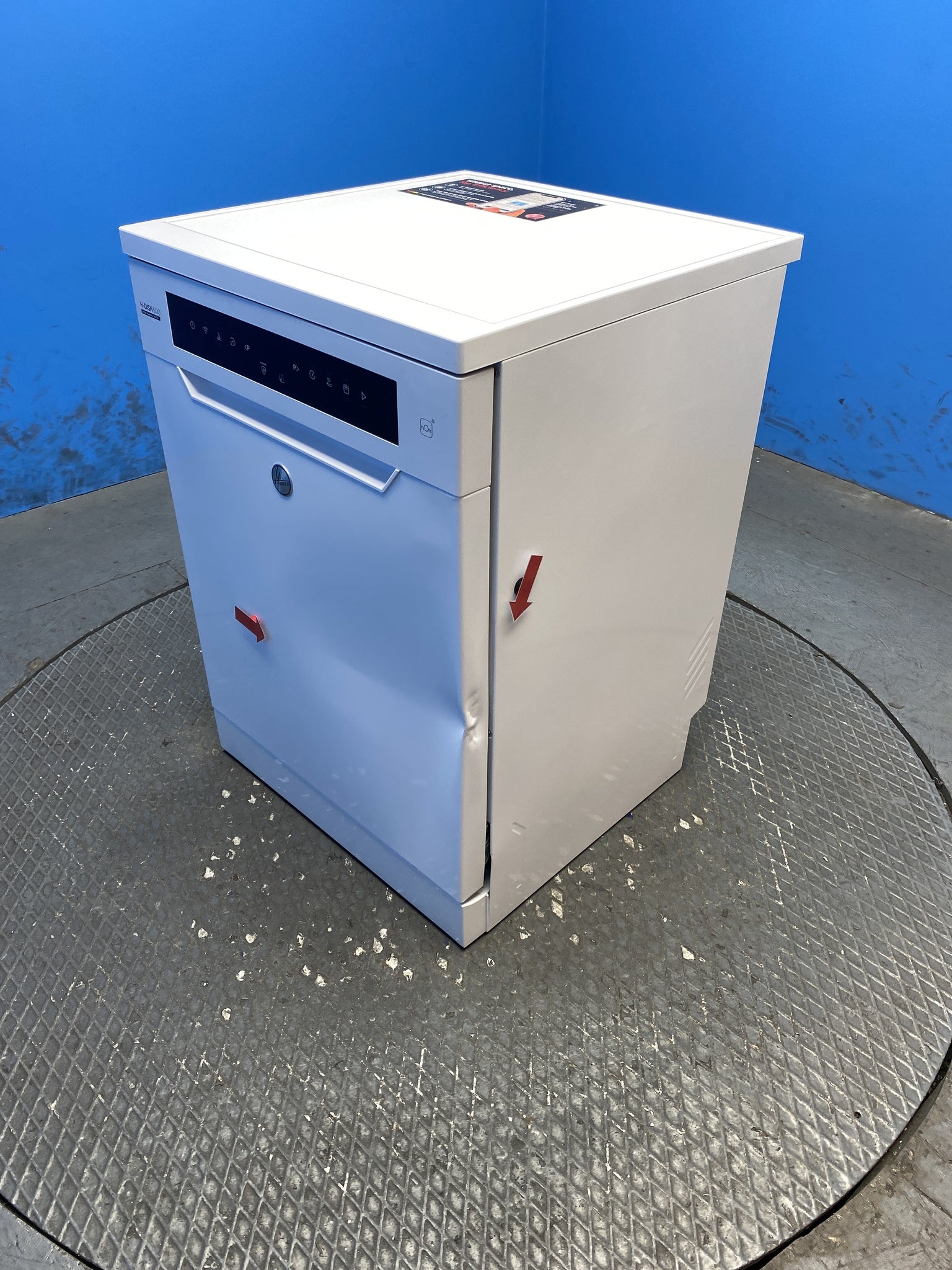 Hoover HF6B4S1PW 16 Place Setting Dishwasher