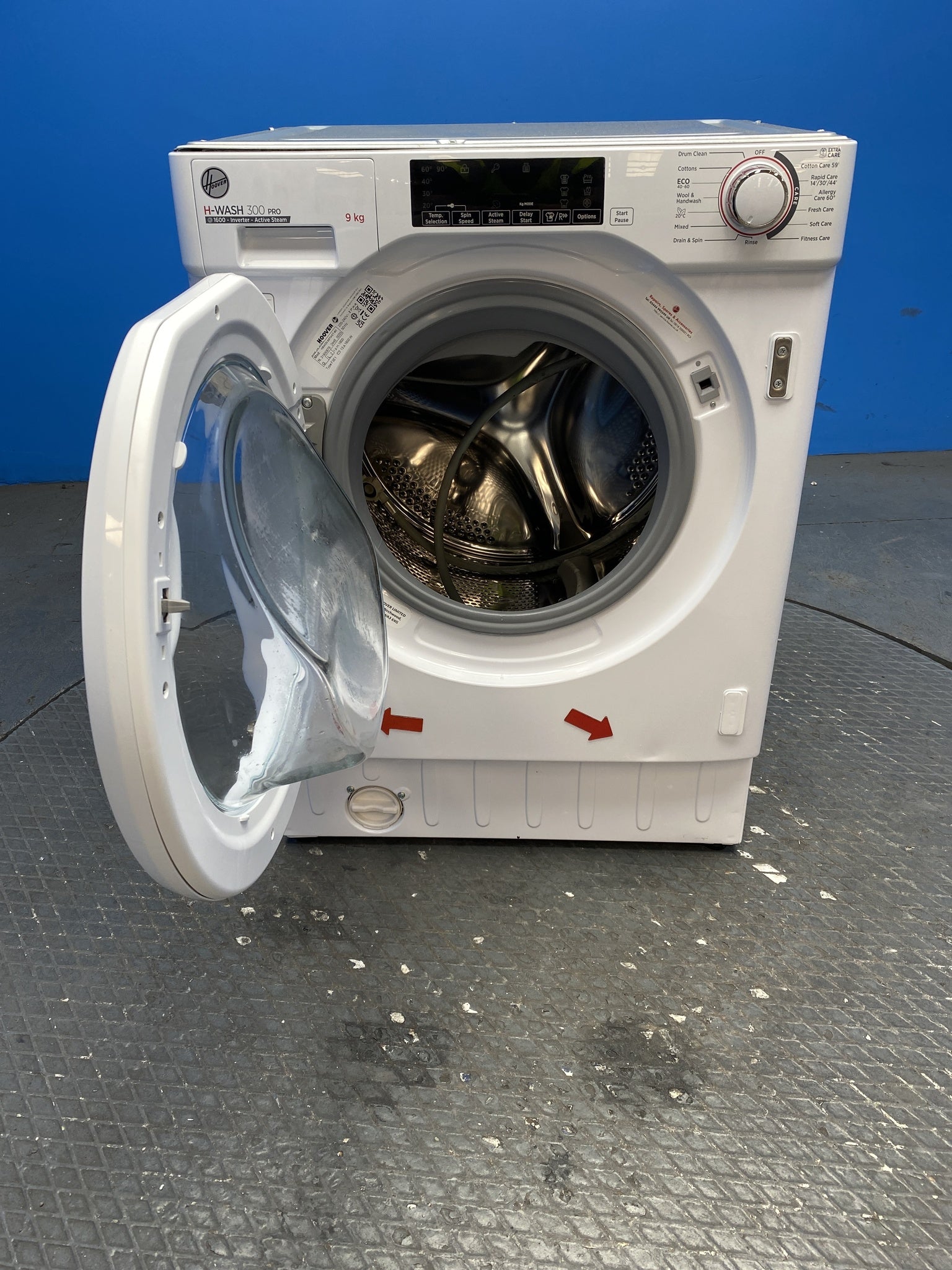 Hoover HBWOS69TMET Integrated  9kg 1600 Spin Washing Machine