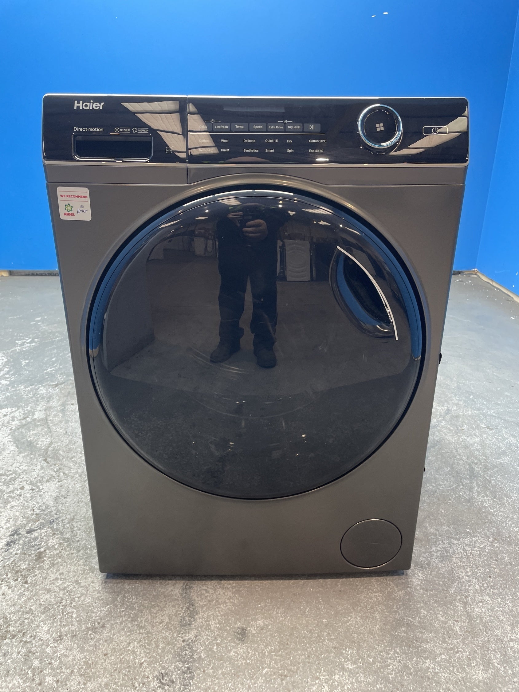 #GRC-144-963 - Haier HWD90-B14959S8NU1 I-Pro Series 5 9/6kg Washer Dryer
