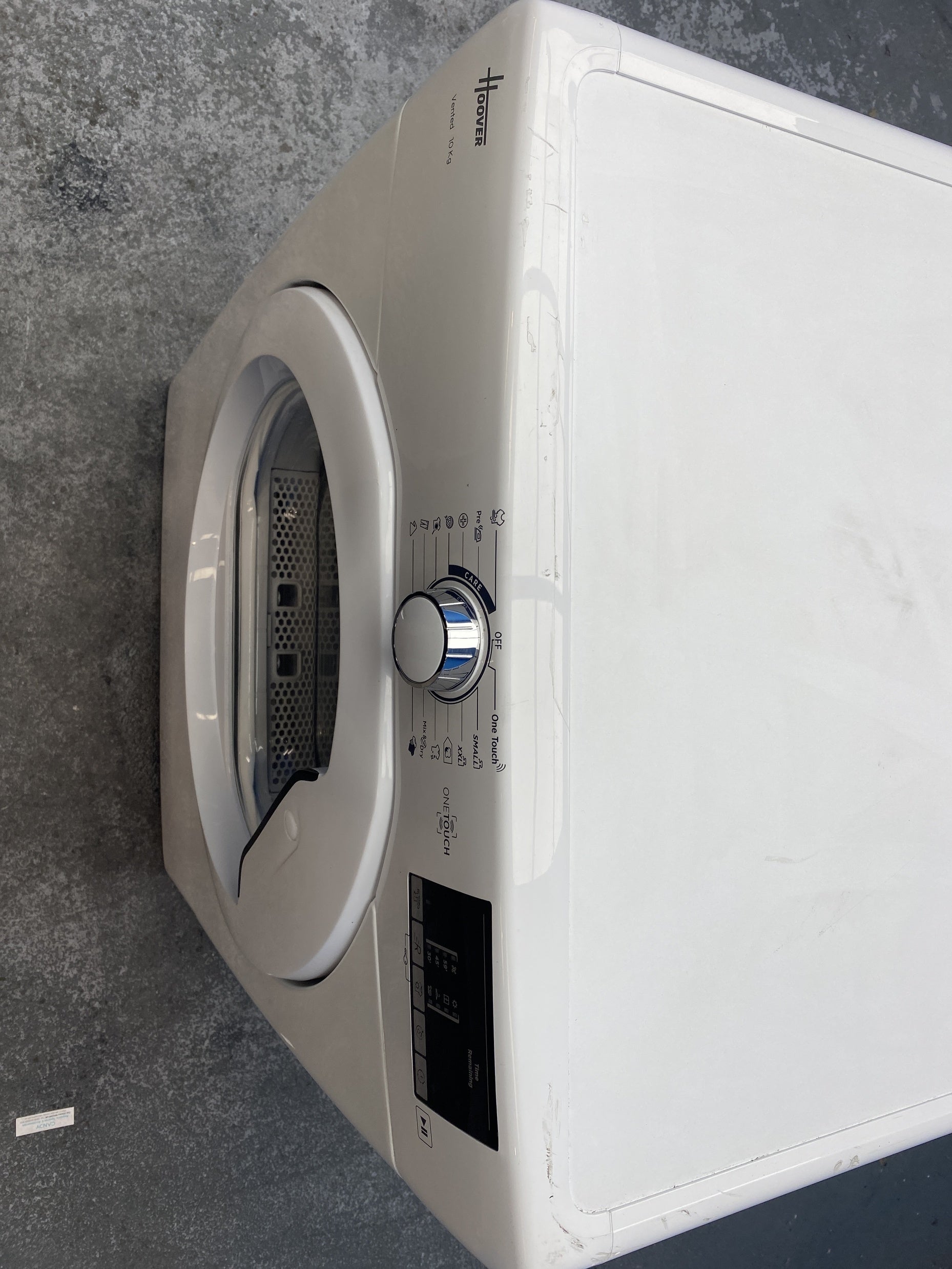 #GRC-159-209 - Hoover HLE V10DG-80 10kg Vented Tumble Dryer
