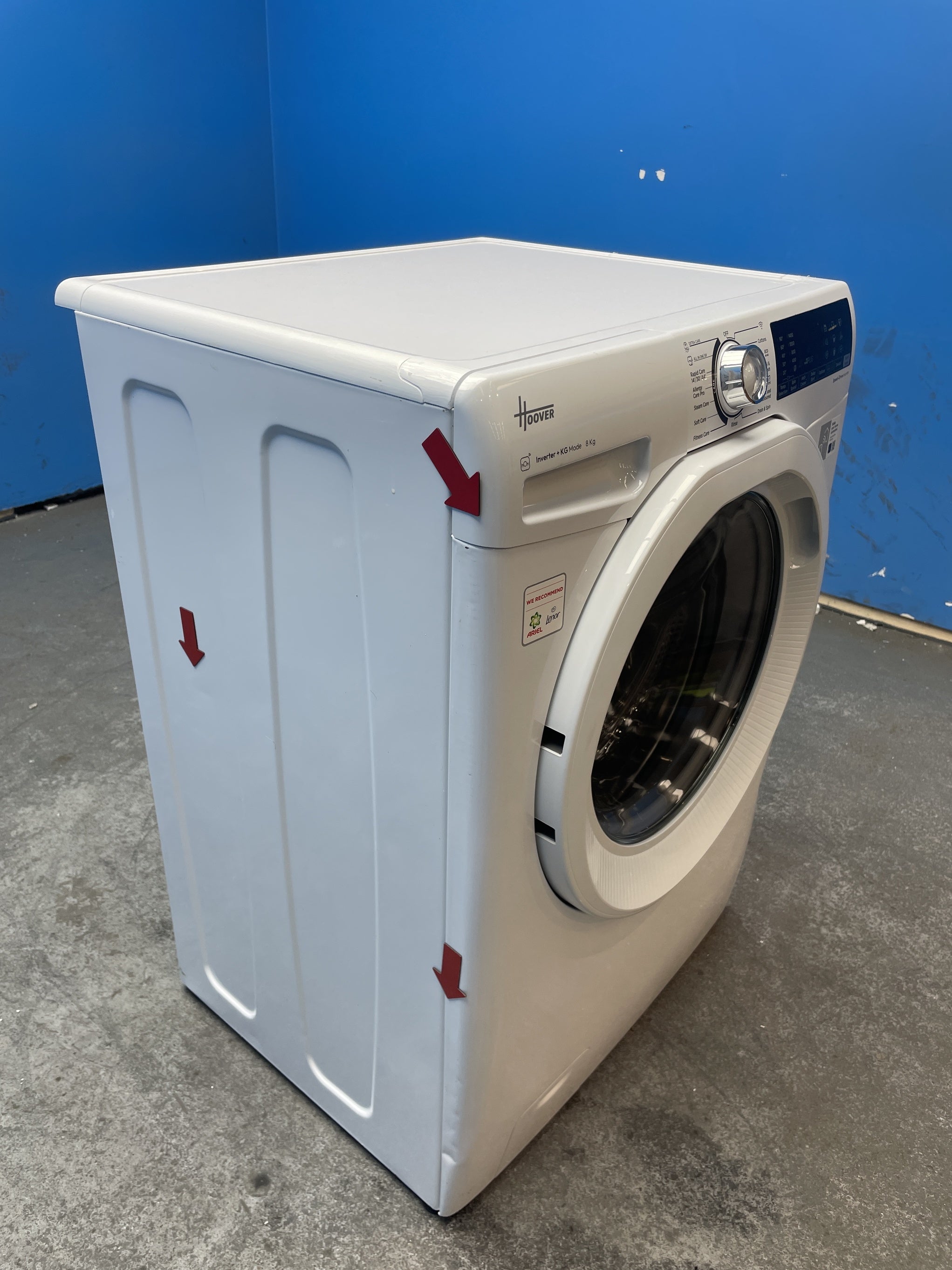 #GRC-159-020 - Hoover H3WPS486TAM6 8kg 1400 Spin Washing Machine