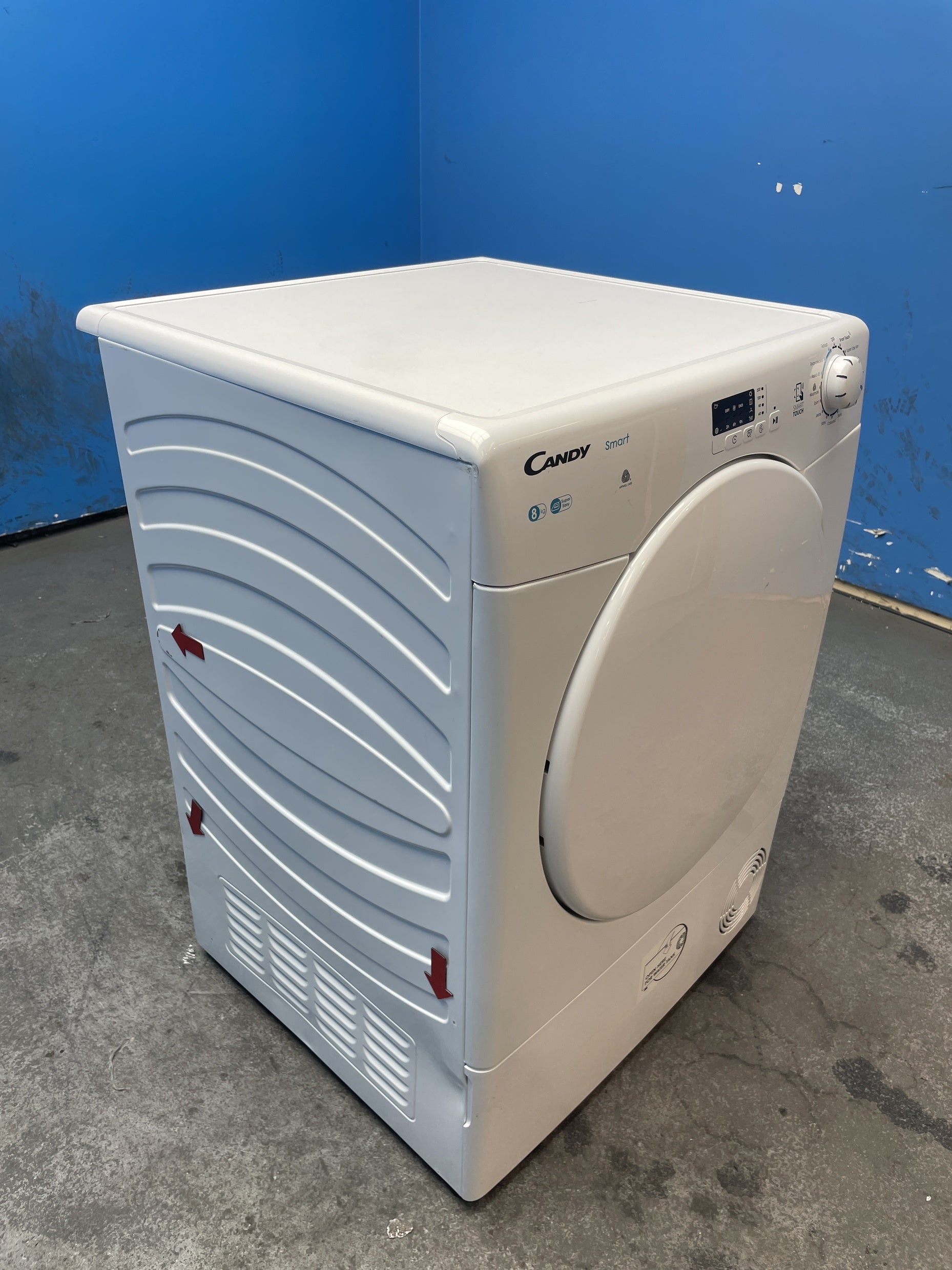 #GRC-162-528 - Candy KSEC8LF 8kg Smart Condenser Tumble Dryer