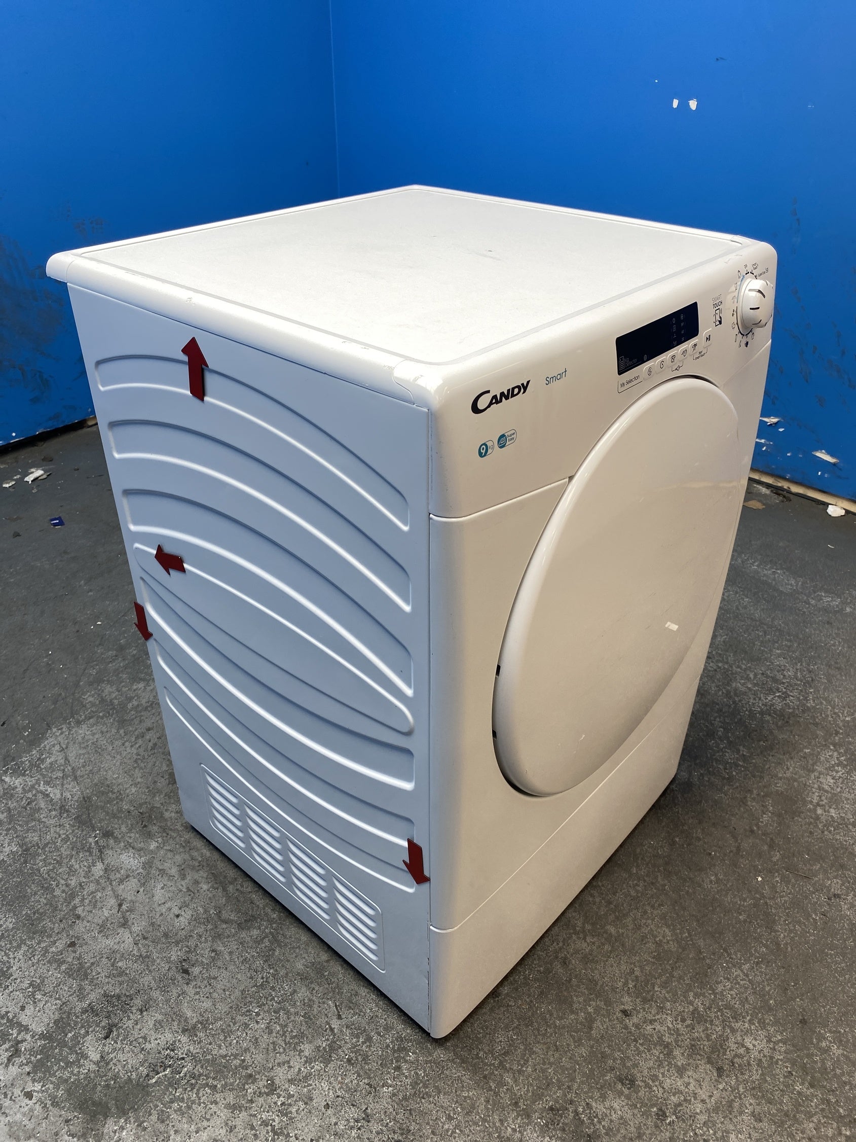 #GRC-159-201 - Candy CSE V9DF-80 9kg Vented Smart Tumble Dryer