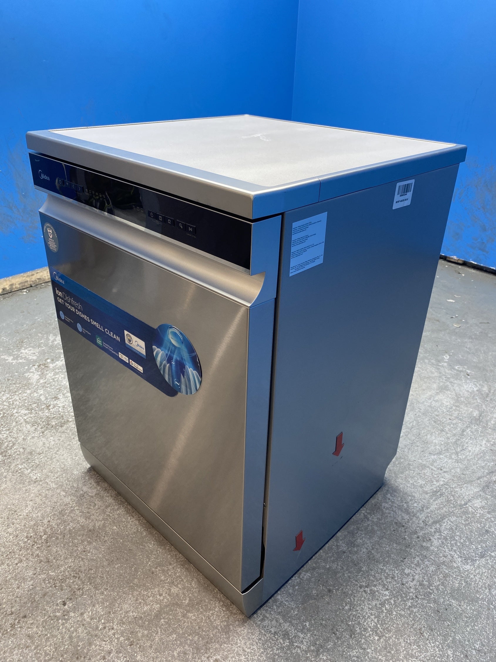 #GRC-158-785 - Midea MDWEF1433D 14 Place Full Size Dishwasher in Silver