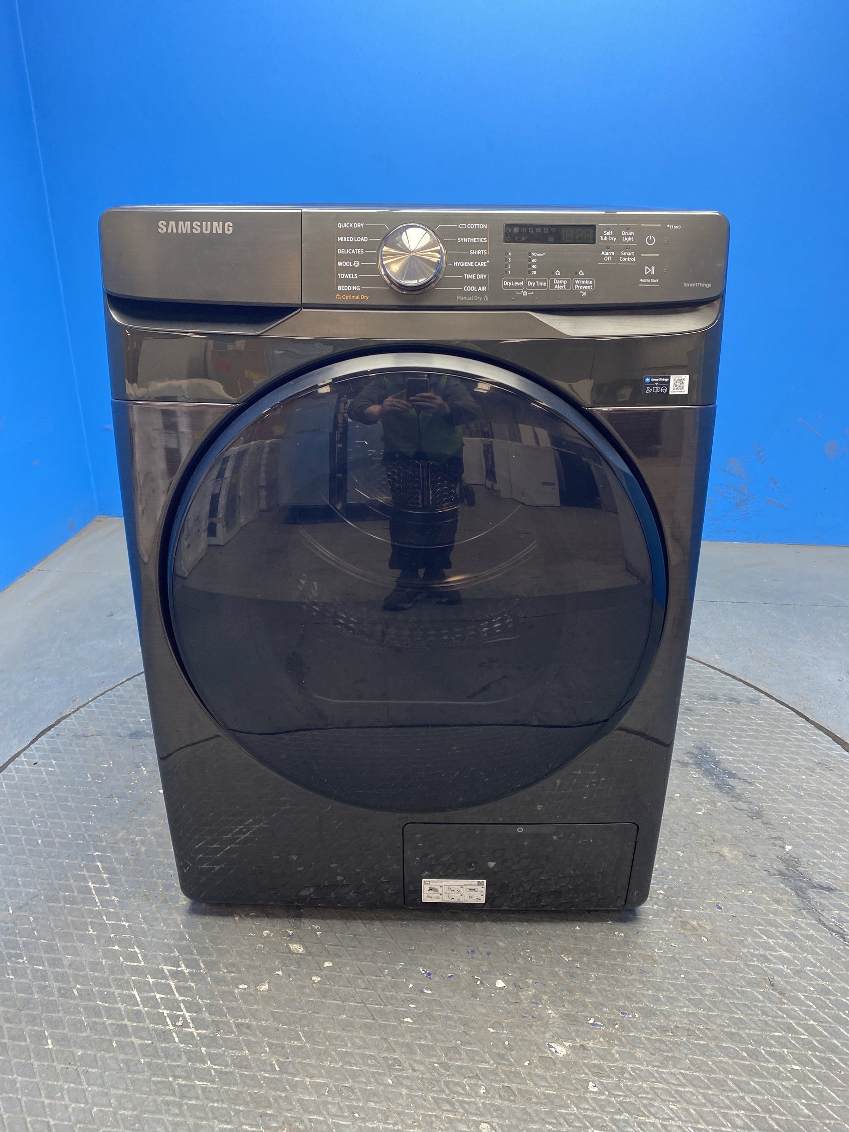Samsung DV16T8520BV/EU 16kg Hybrid Heat Pump Tumble Dryer