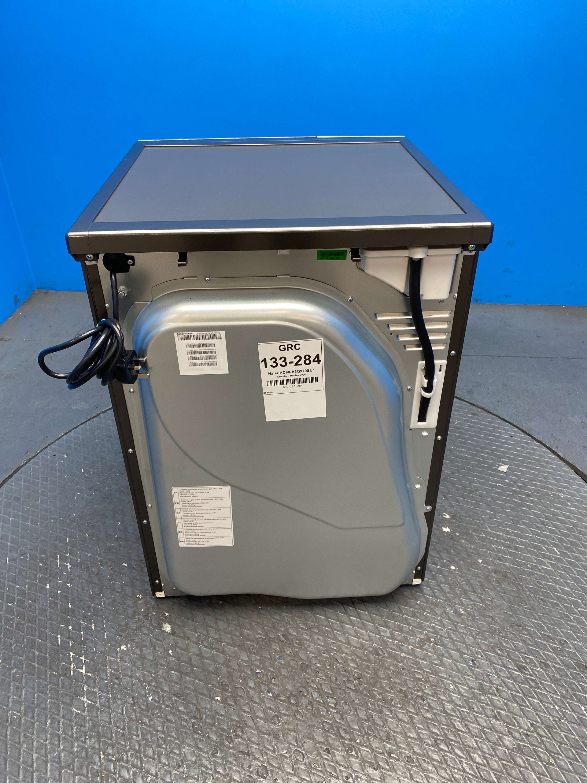 Haier HD90-A3Q979SU1 9kg Heat Pump Tumble Dryer