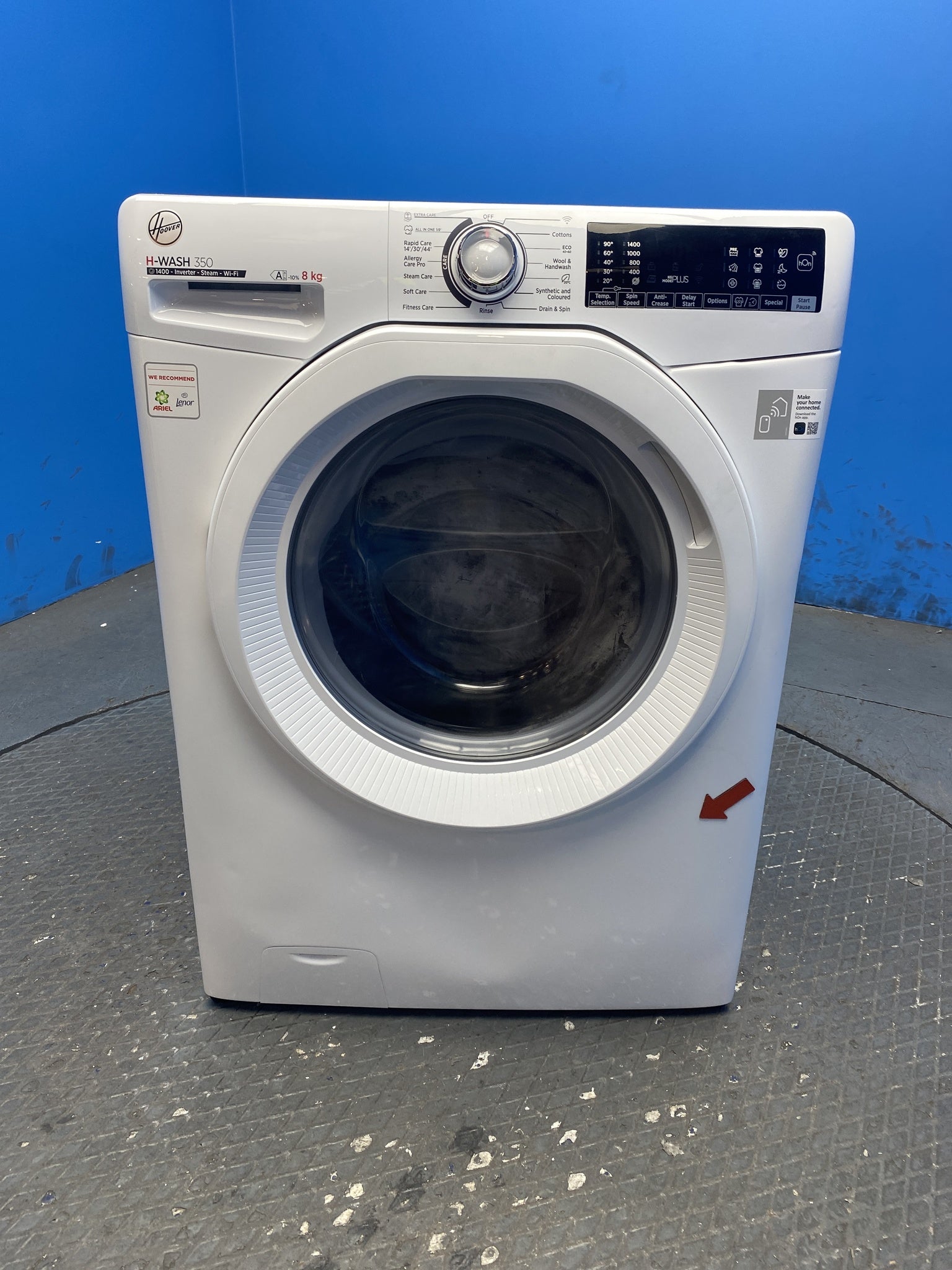 Hoover H3WPS486TAM6 8kg 1400 Spin Washing Machine