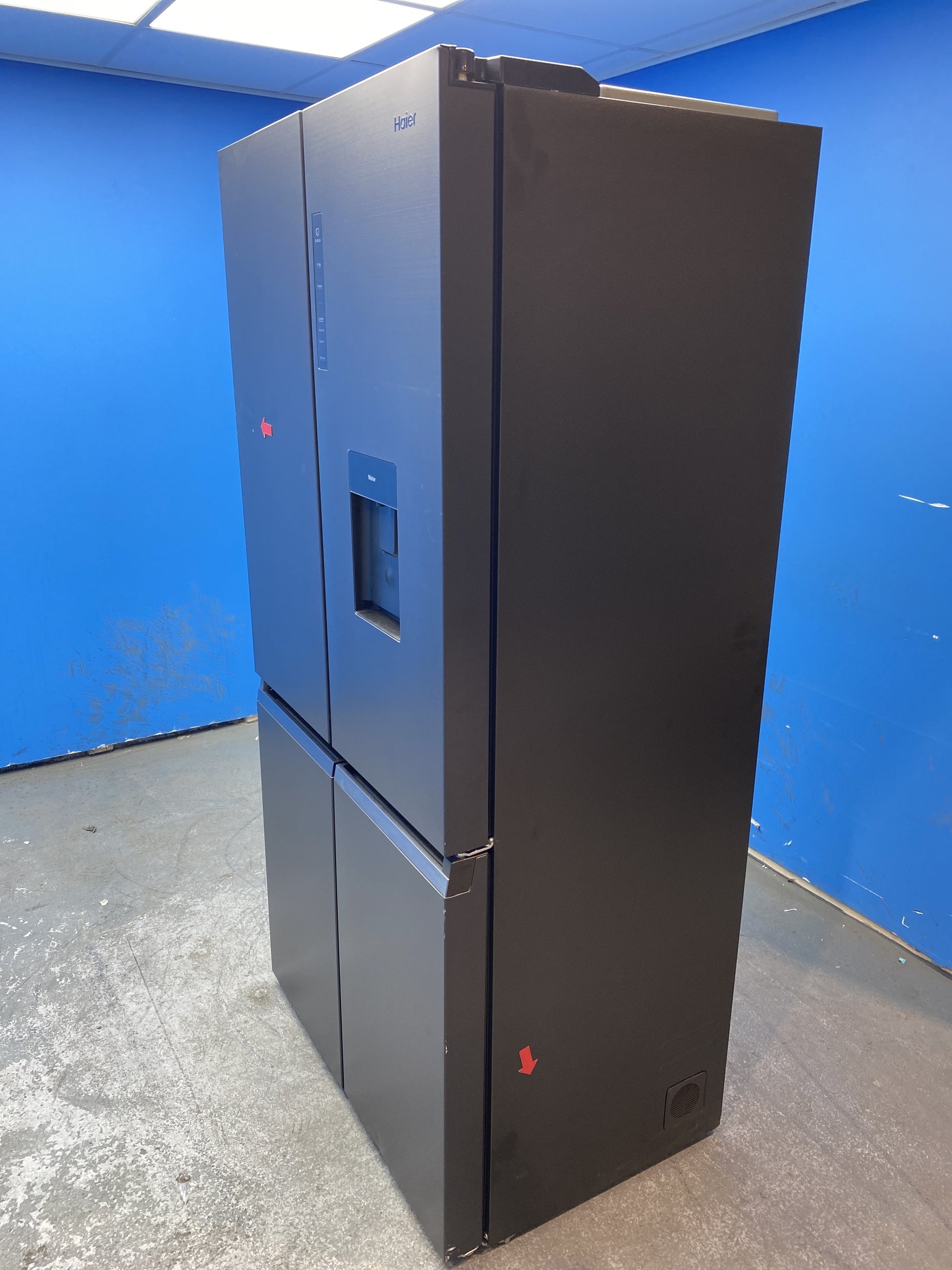 #GRC-152-683 - Haier HCR5919EHMB 528 Litre American Style Fridge Freezer