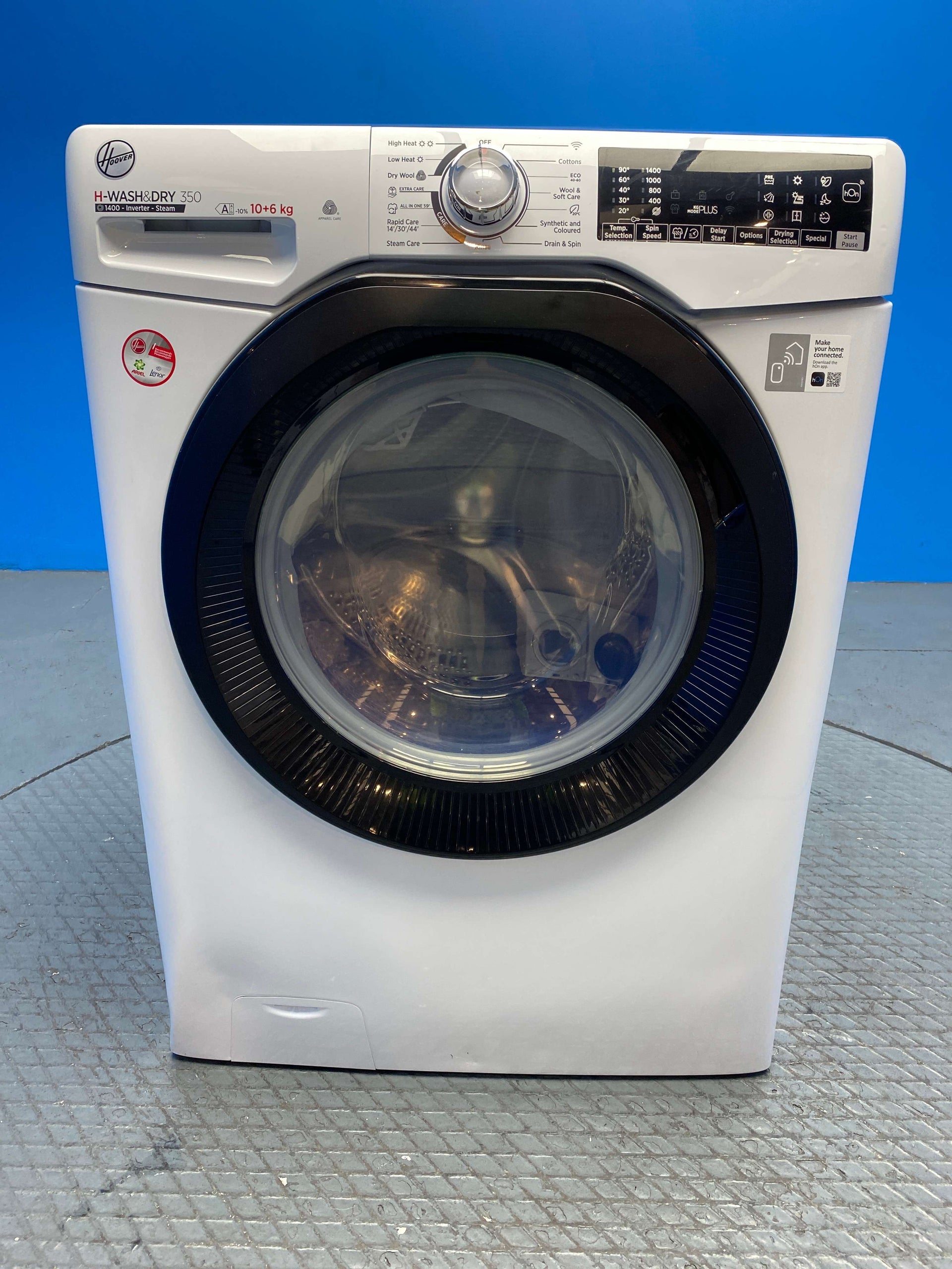 Hoover H3DPS41066TAMB80 10/6kg 1400 Spin Washer Dryer
