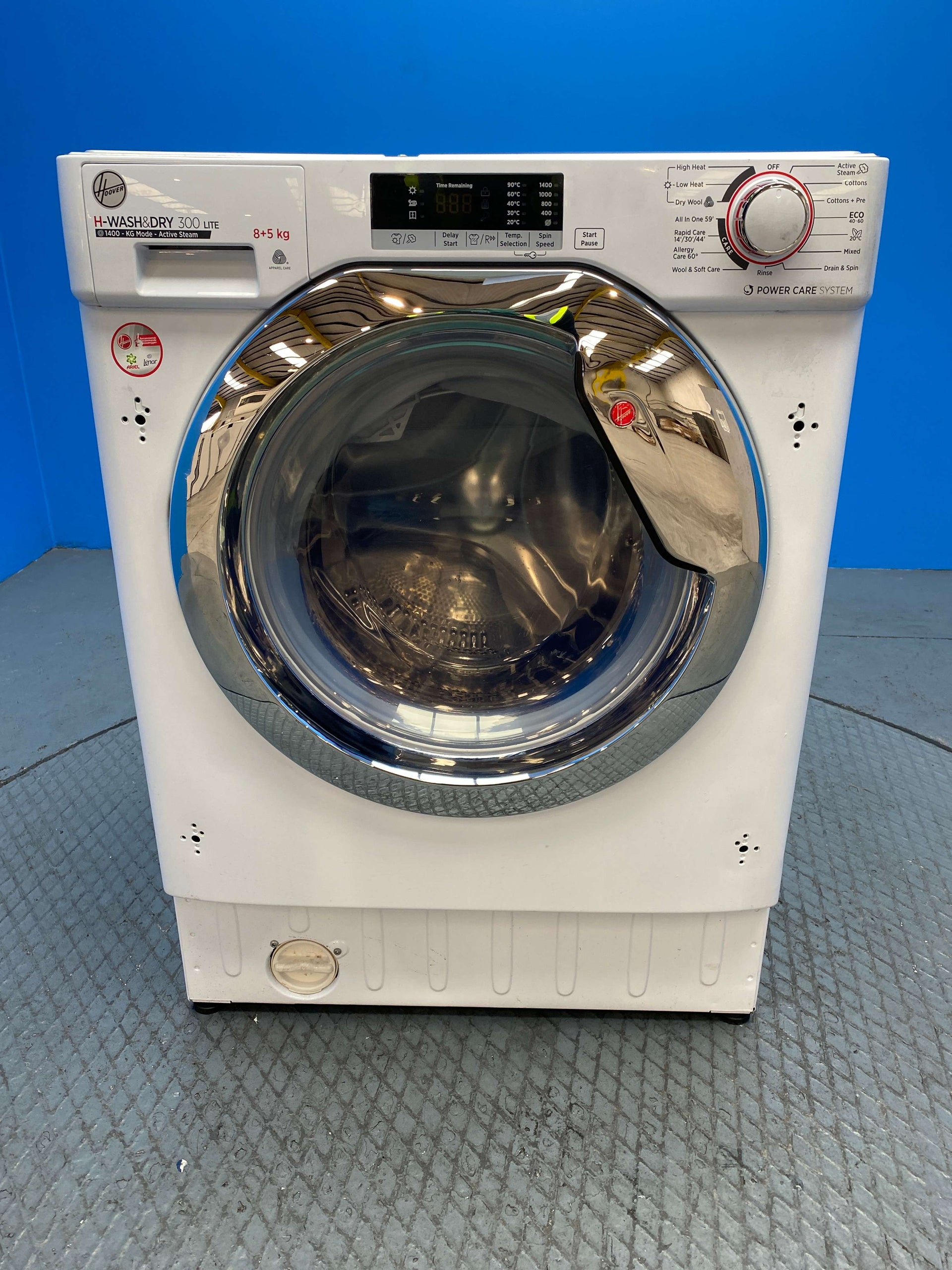 Hoover HBDS485D1ACE Integrated 8 / 5 kg 1400 Spin Washer Dryer