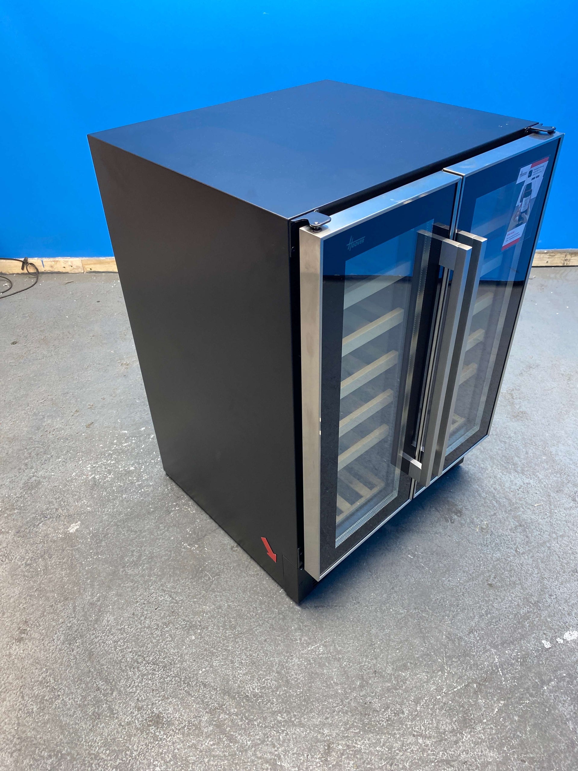 Hoover HWCB60DUK/N 38 Bottle Freestanding Wine Cooler