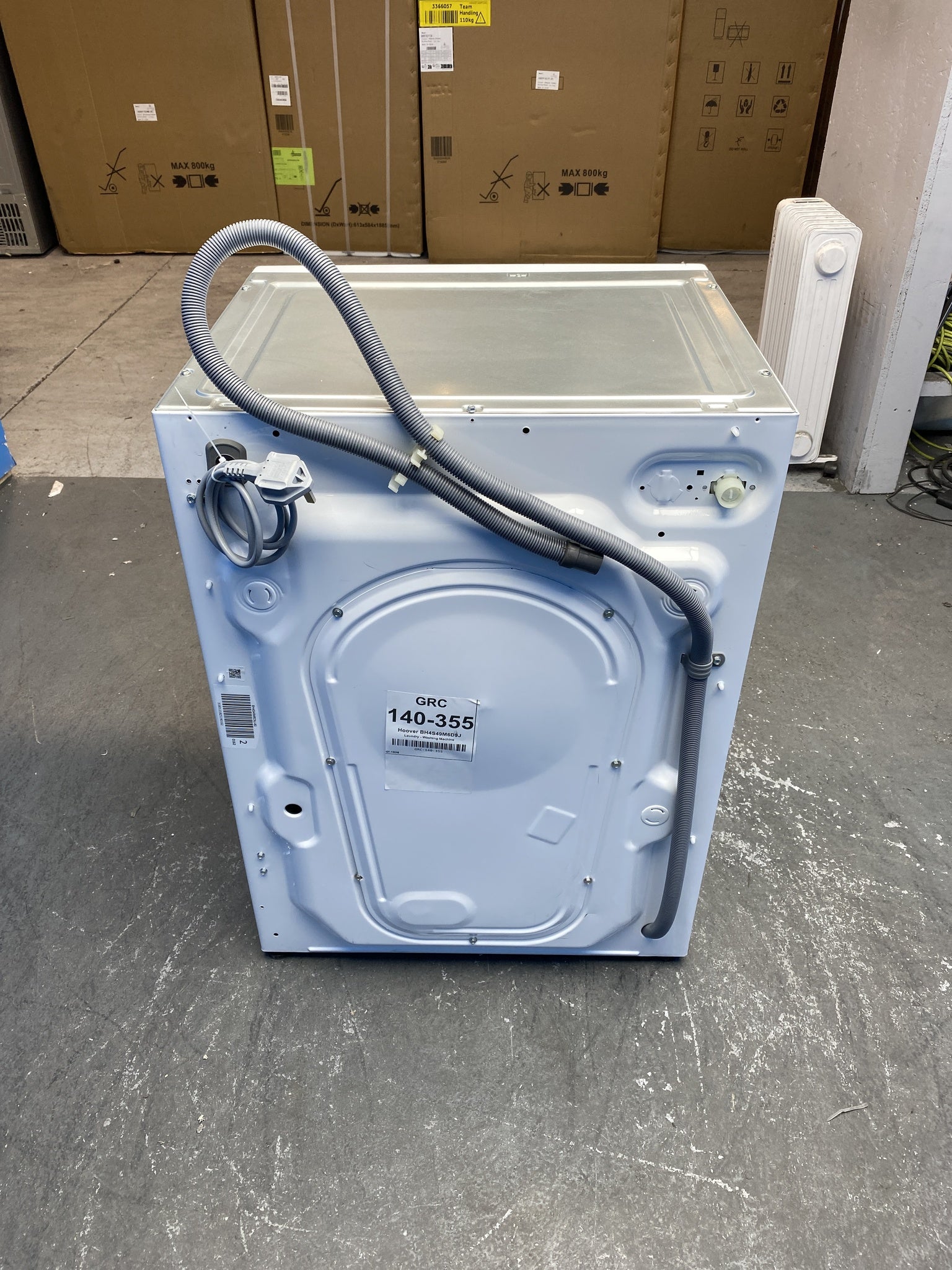 Hoover H-WASH 400 BH4S49M6D9J-80 9kg 1400rpm Integrated Washing Machine