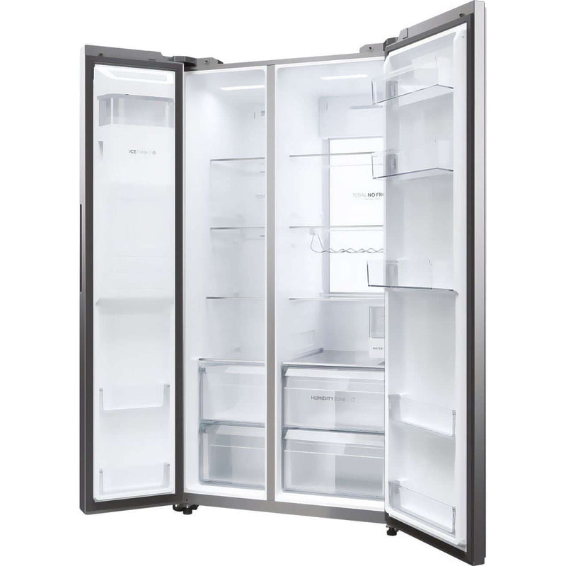 Haier Series 7 HSW79F18CIMM Plumbed American Fridge Freezer