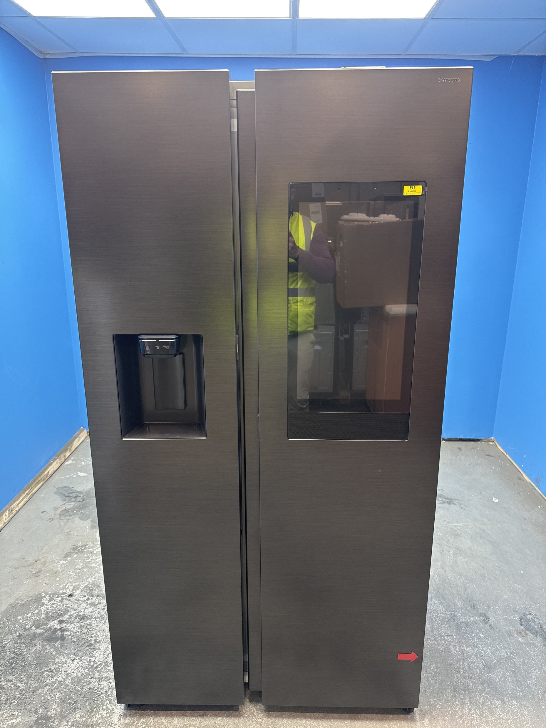 #GRC-153-766 - Samsung RS90F66BEFEU Family Hub American Fridge Freezer