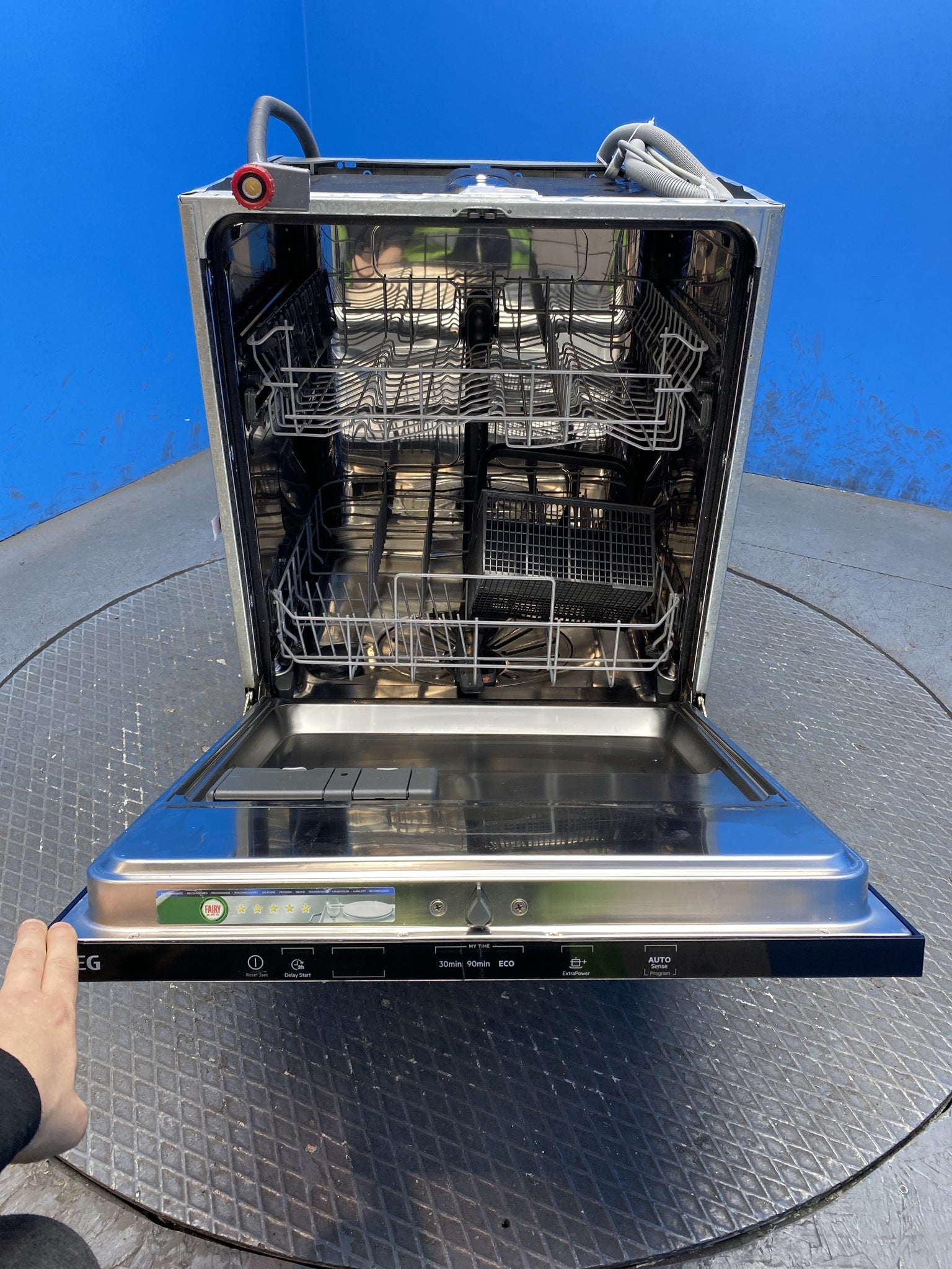 AEG 8000 SprayZone FSE84607P Integrated 13 Place Dishwasher