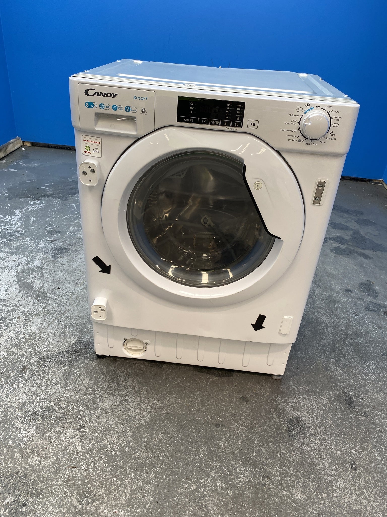 #GRC-156-402 - Candy CBD 485D1E Built-in 8kg / 5kg 1400 Spin Washer Dryer