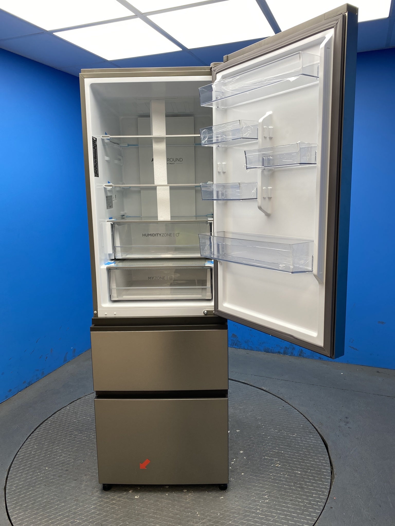Haier HTW5618ENMG Series 5 360 Litre Combi Fridge Freezer