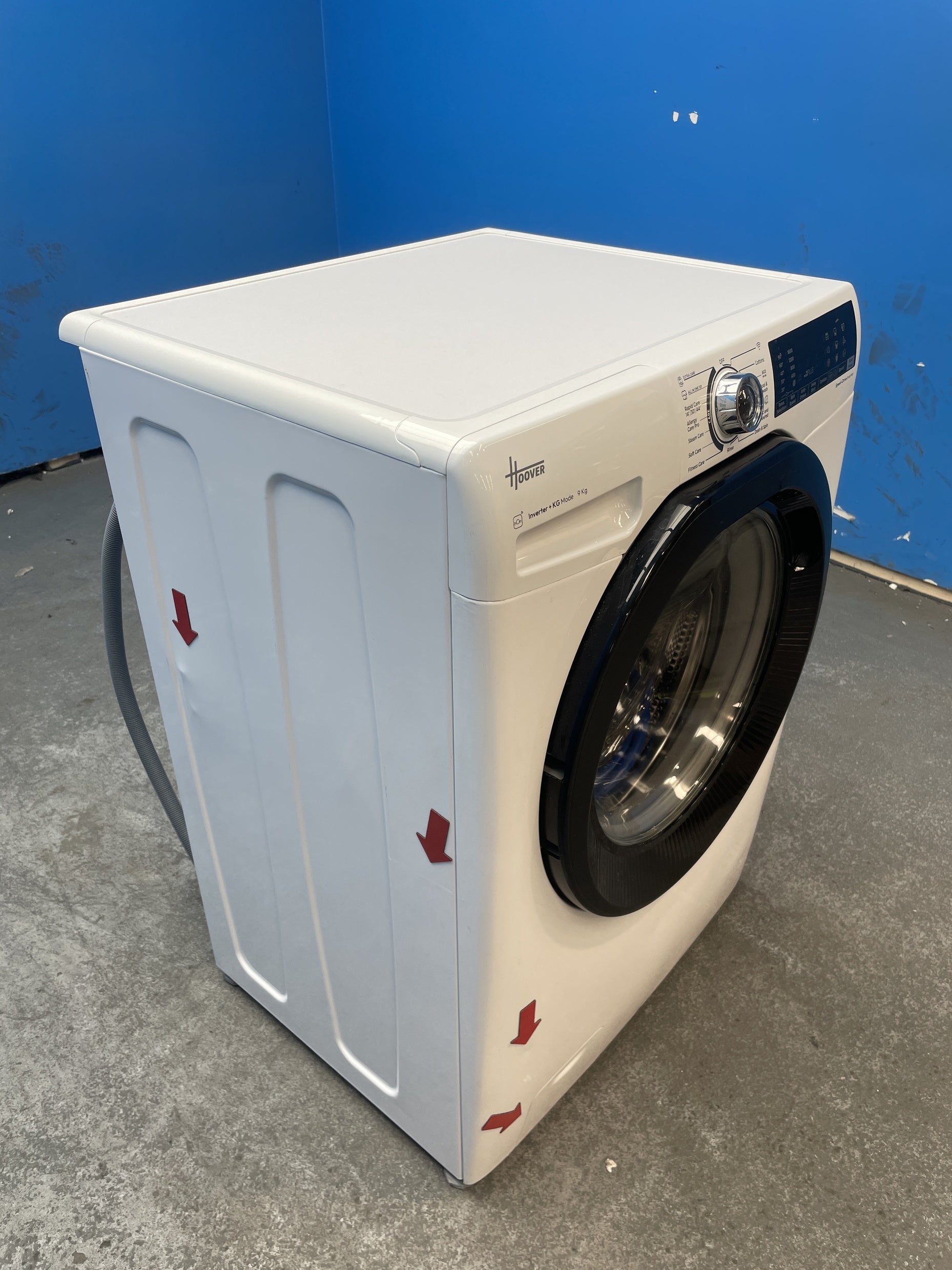 #GRC-159-533 - Hoover H3WPS696TAMB6-80 H-WASH 350 9kg 1600rpm Washing Machine