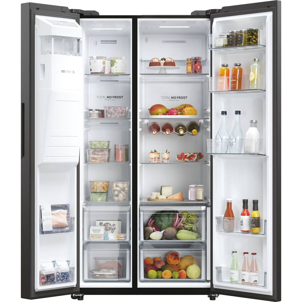 Haier HSW59F18EIPT American Style Fridge Freezer with Ice Dispenser – Renew 2 U