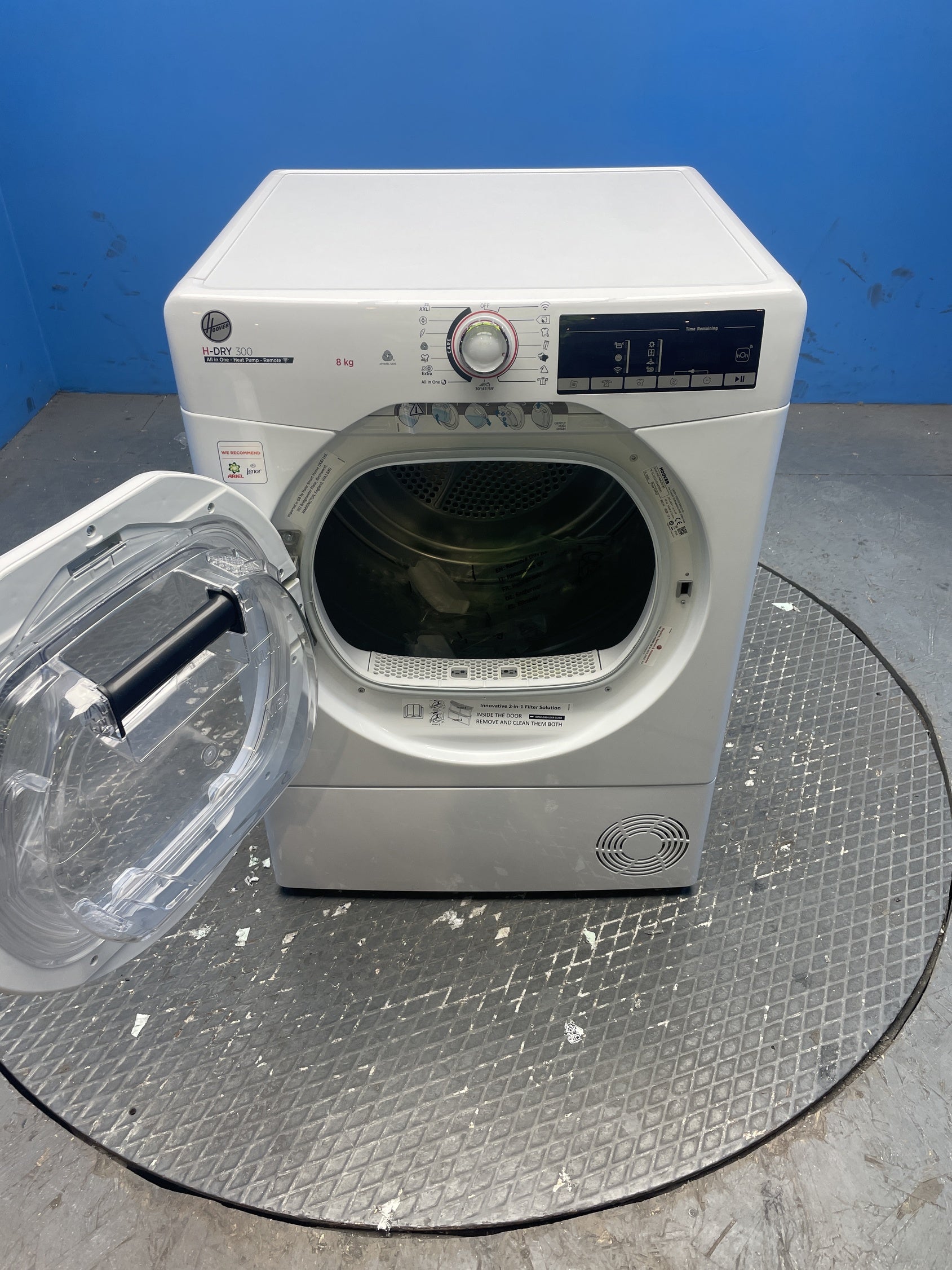 Hoover HLEH8A2DE 8kg Heat Pump Tumble Dryer