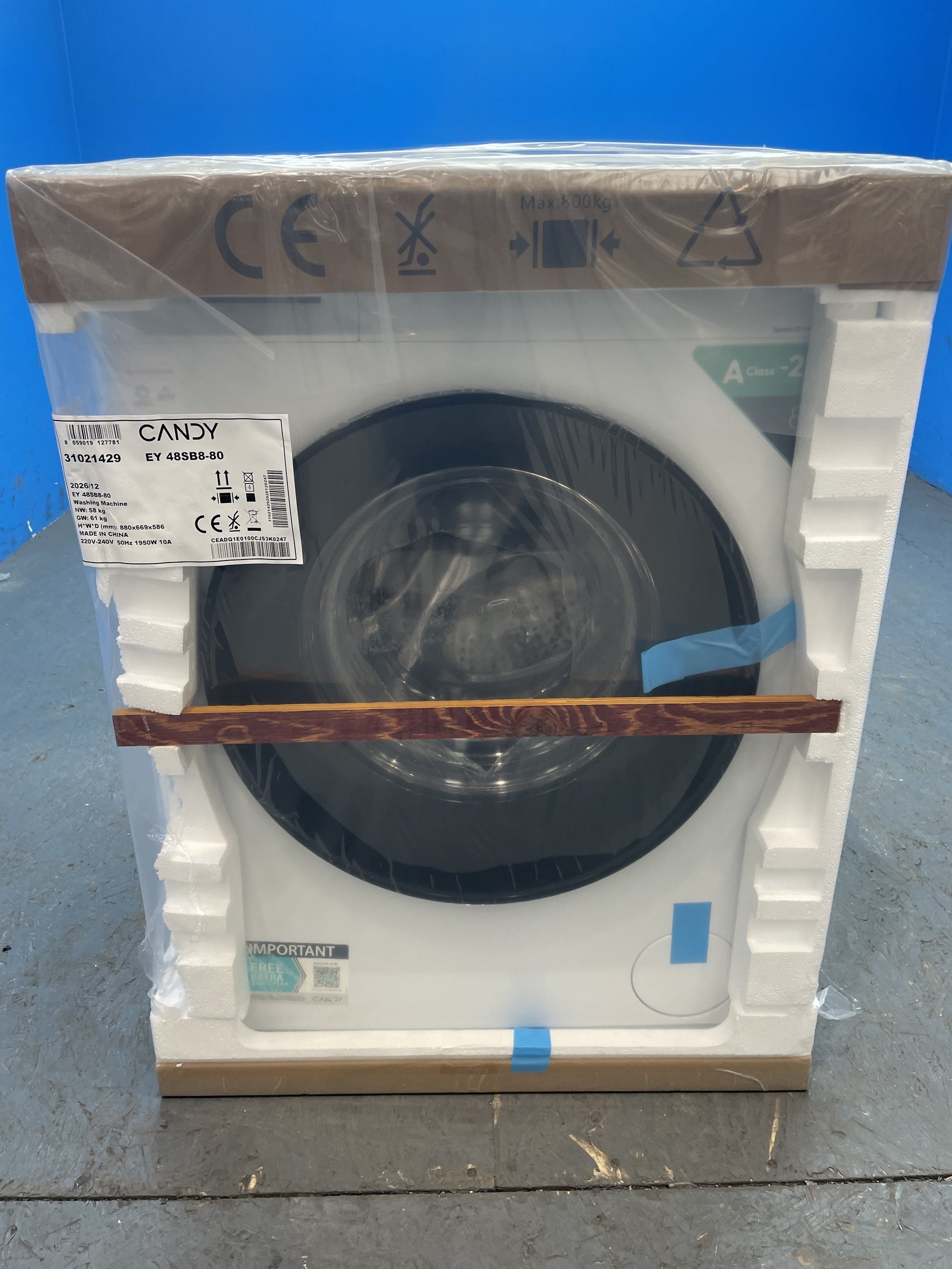 #GRC-157-007 - Candy EY 48SB8-80 8kg 1400 rpm Washing Machine